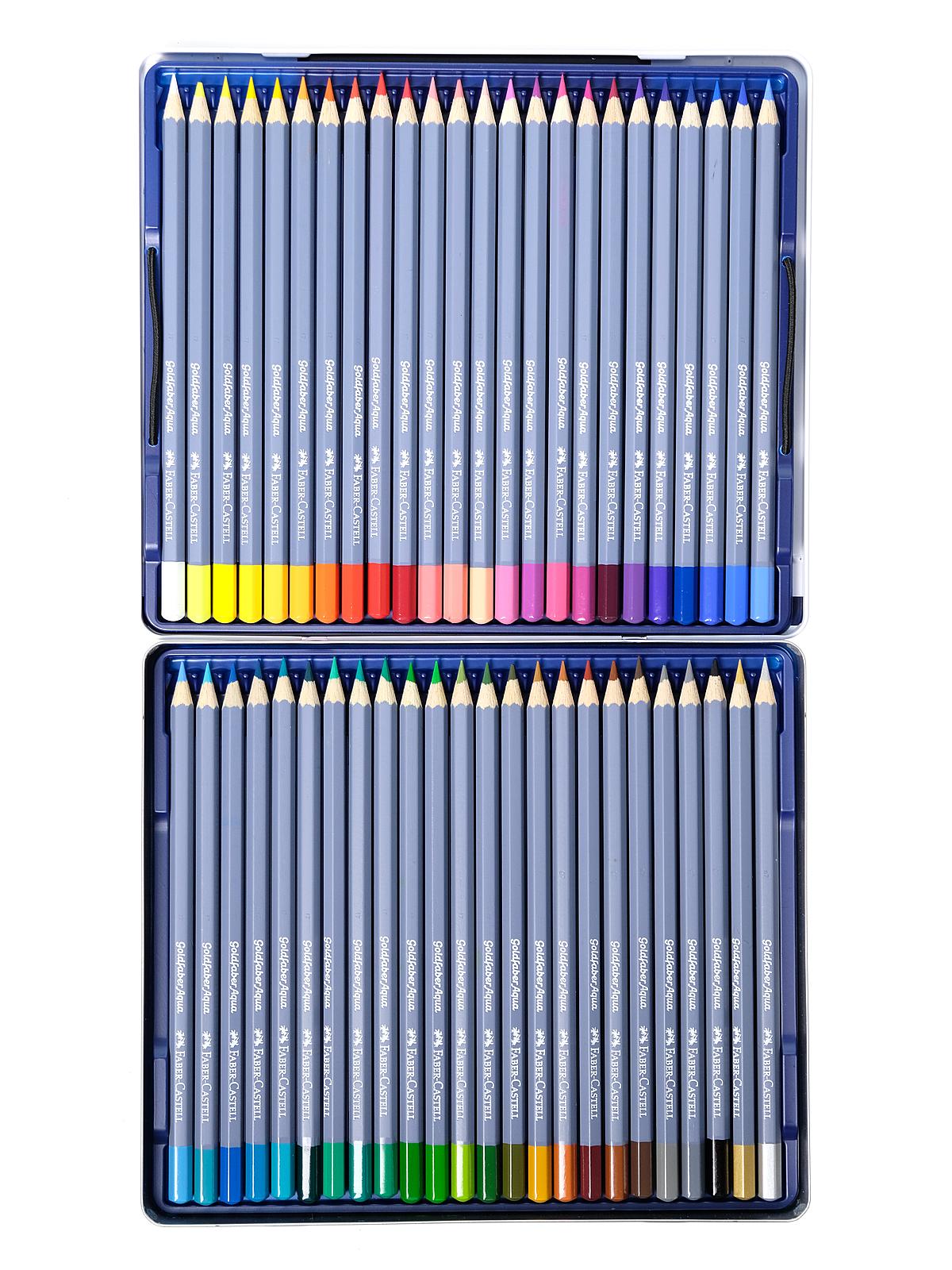 Goldfaber Aqua Watercolor Pencil Tin Sets set of 48
