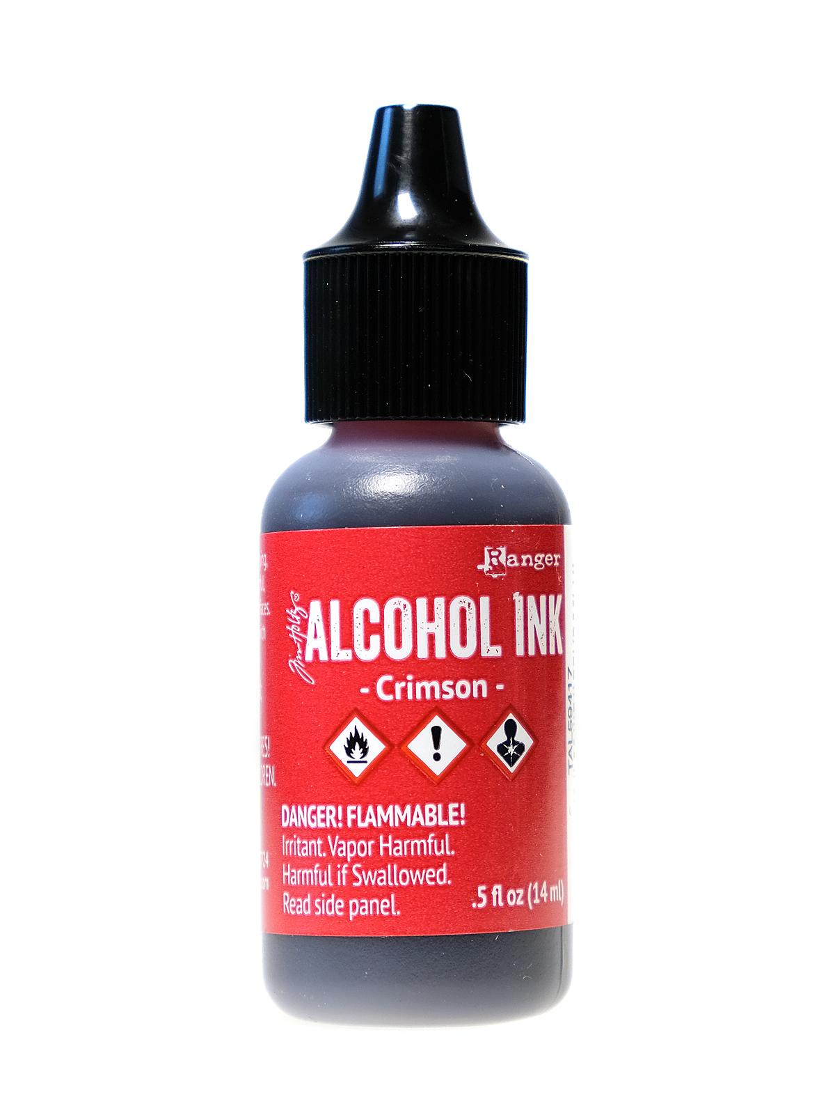 Tim Holtz Alcohol Inks crimson 0.5 oz. bottle