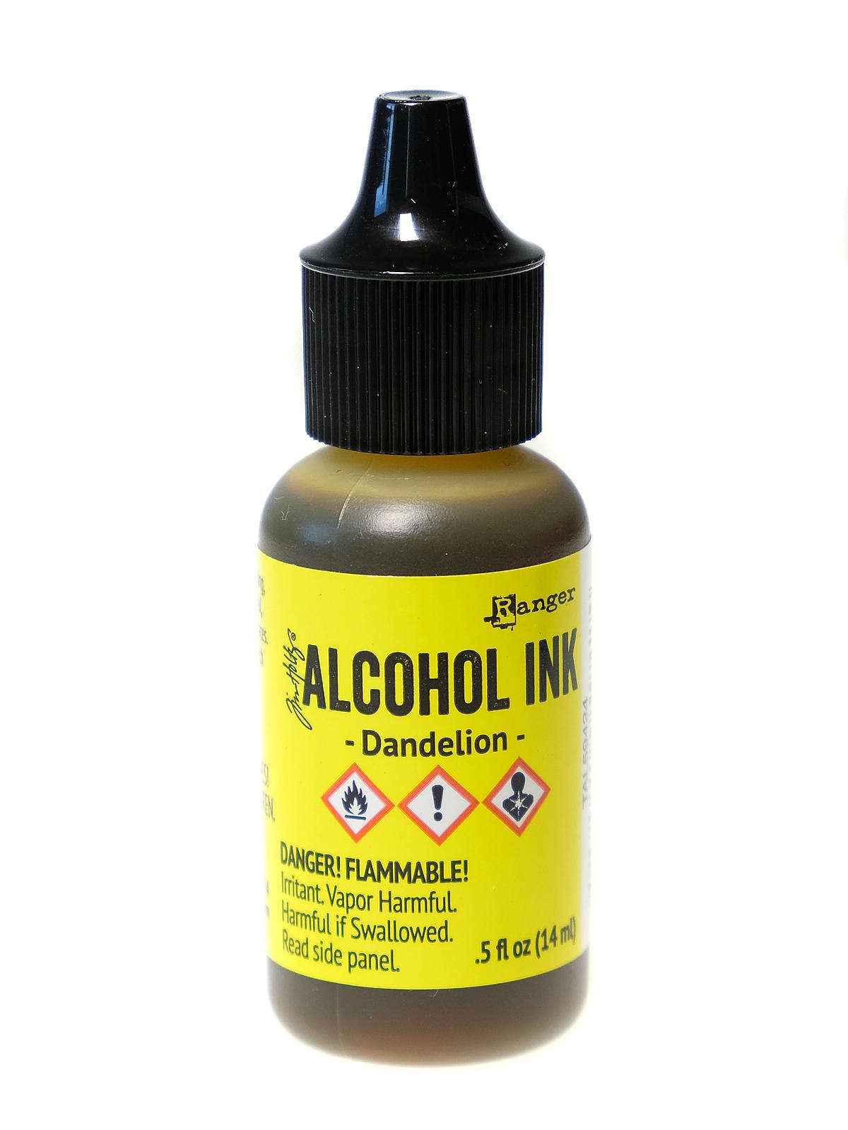 Tim Holtz Alcohol Inks dandelion 0.5 oz. bottle