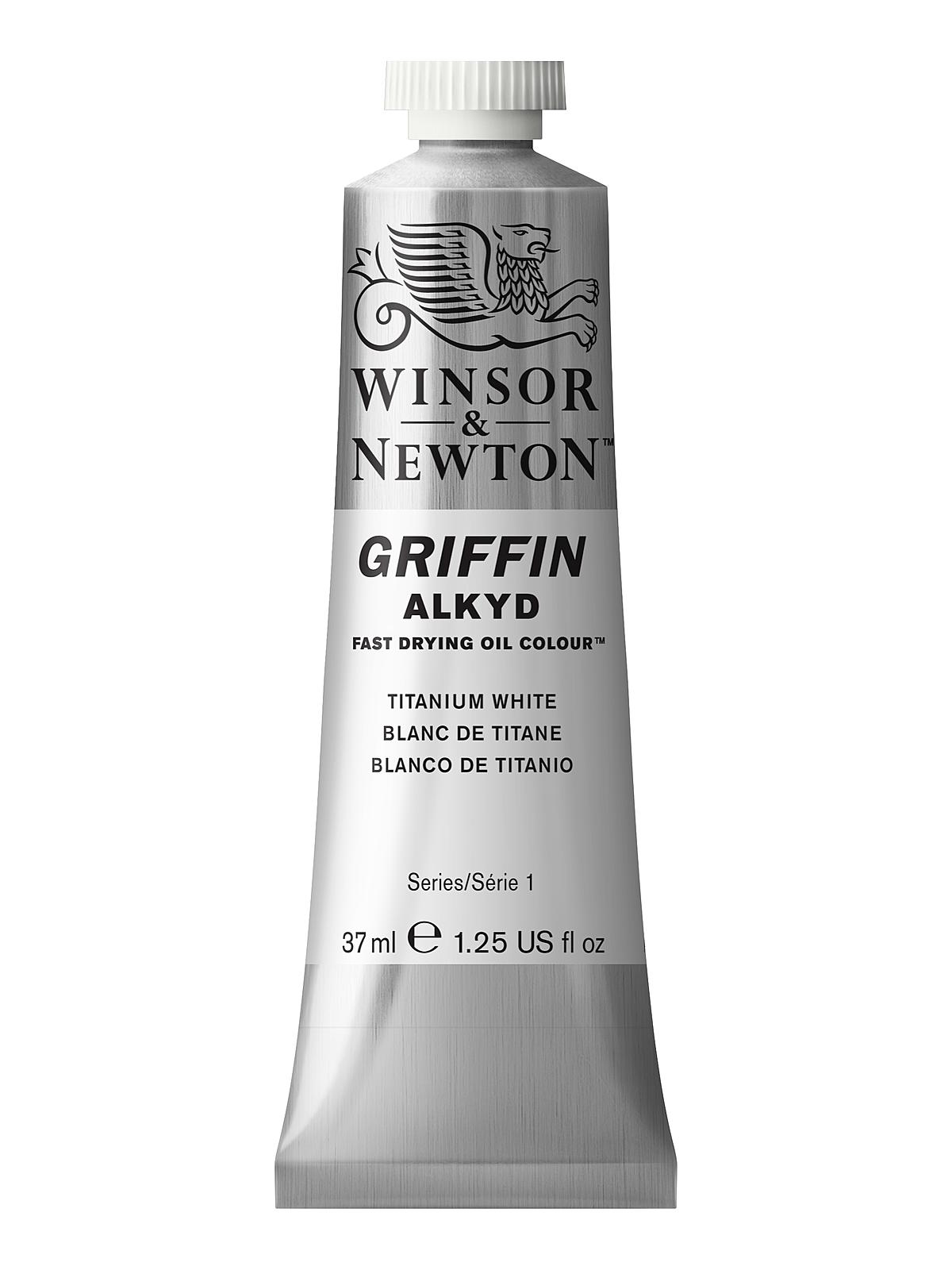 Griffin Alkyd Oil Colours titanium white 37 ml 644