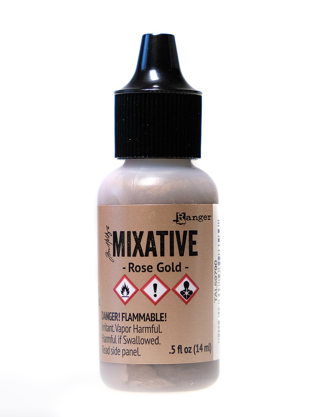 Tim Holtz Alcohol Inks rose gold 0.5 oz. bottle