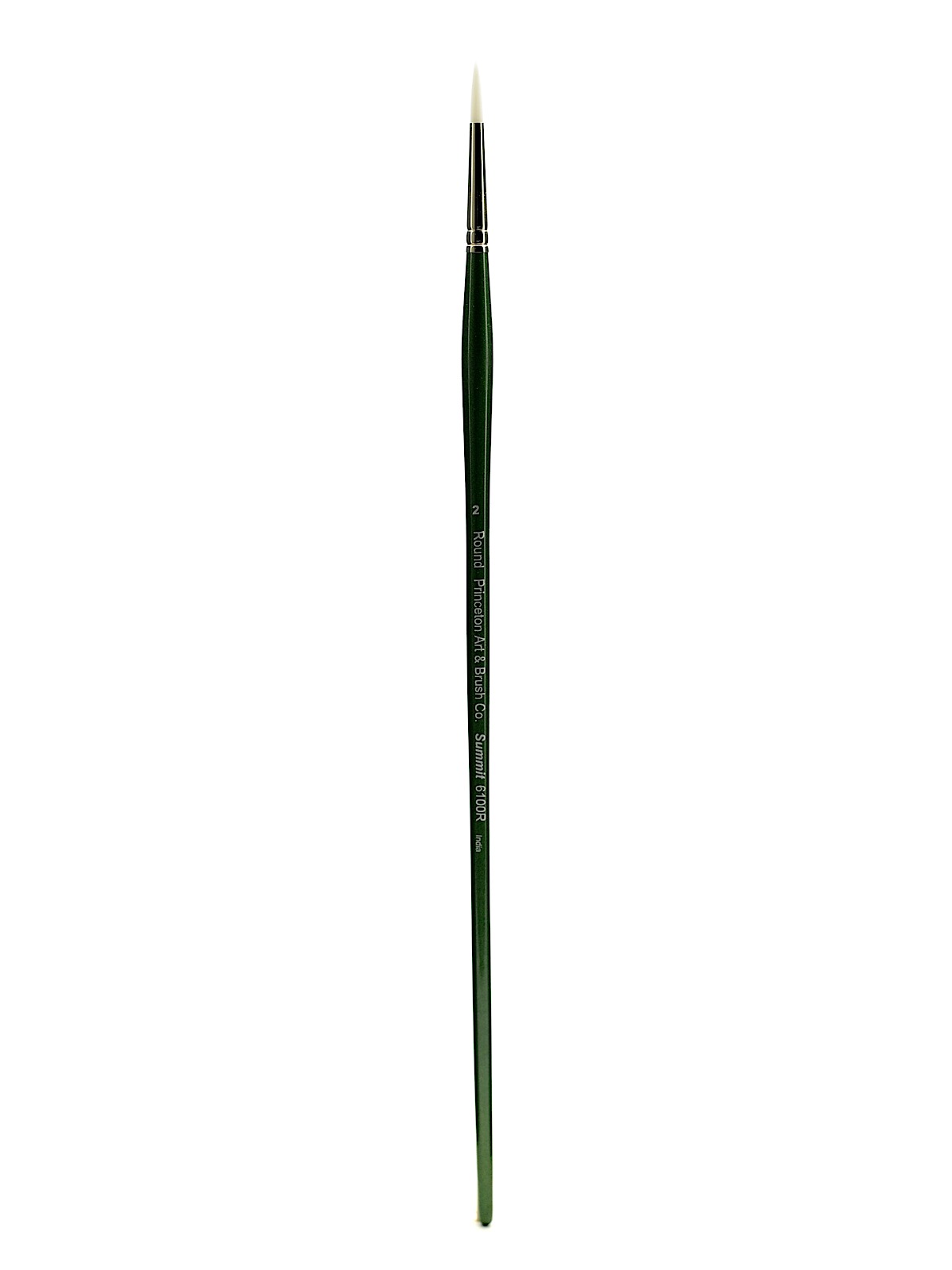 Series 6100 Summit White Synthetic Long Handle Brushes 2 round