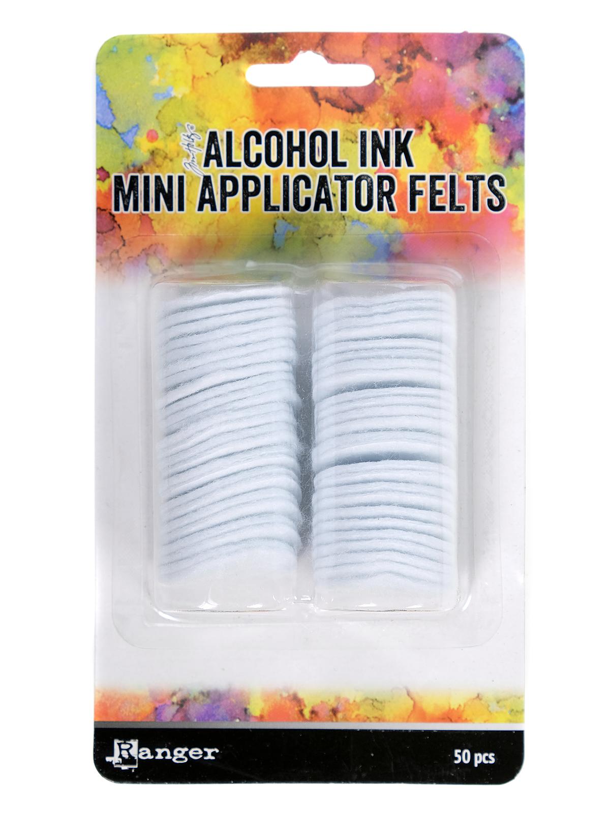 Tim Holtz Alcohol Ink Mini Applicator replacement felt pack of 50