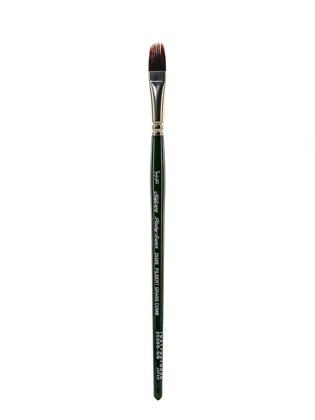 Ruby Satin Series Synthetic Brushes Short Handle 3 8 in. grass comb 2528S