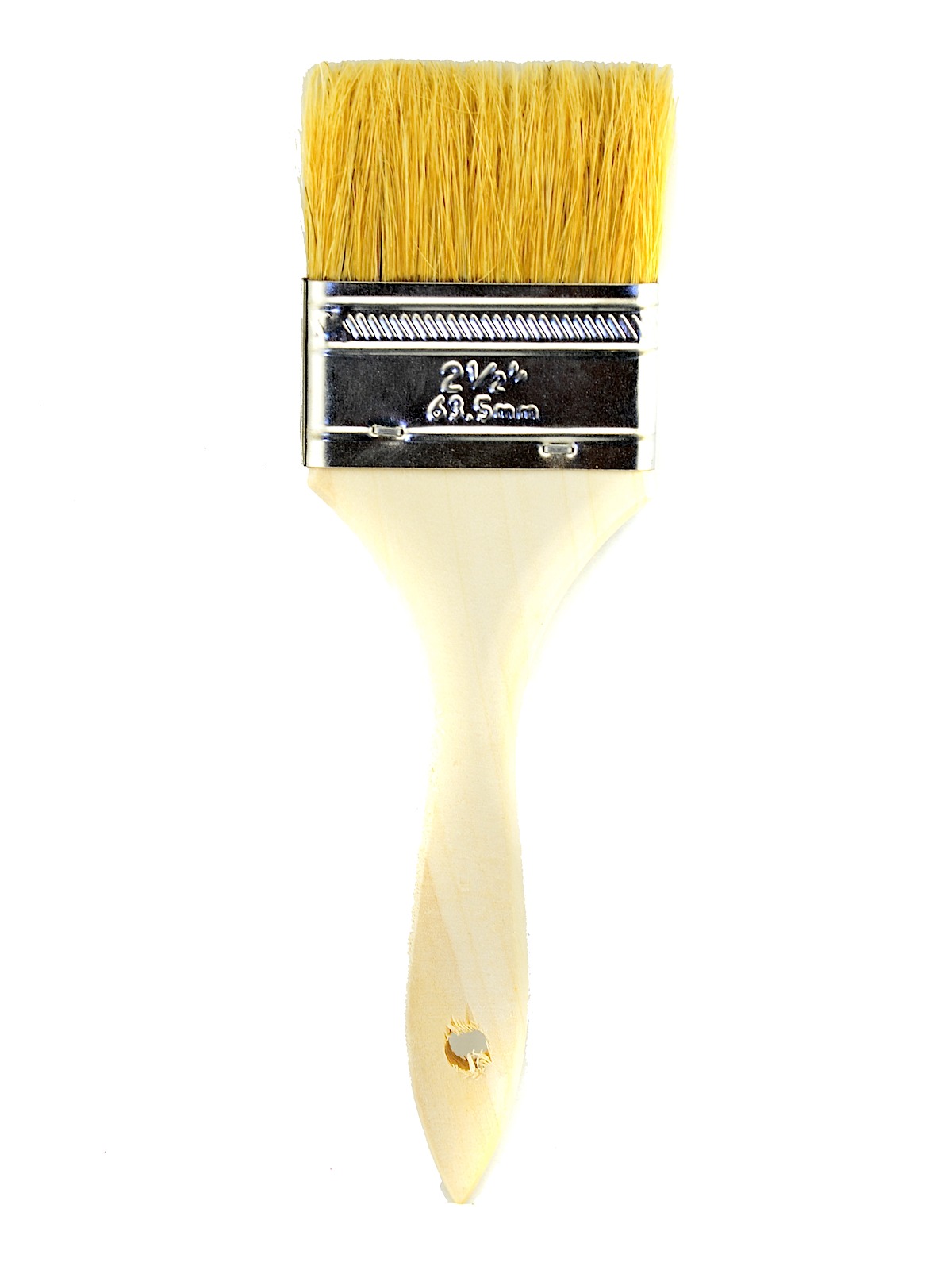 White Bristle Wash Brush 2 1 2 in.