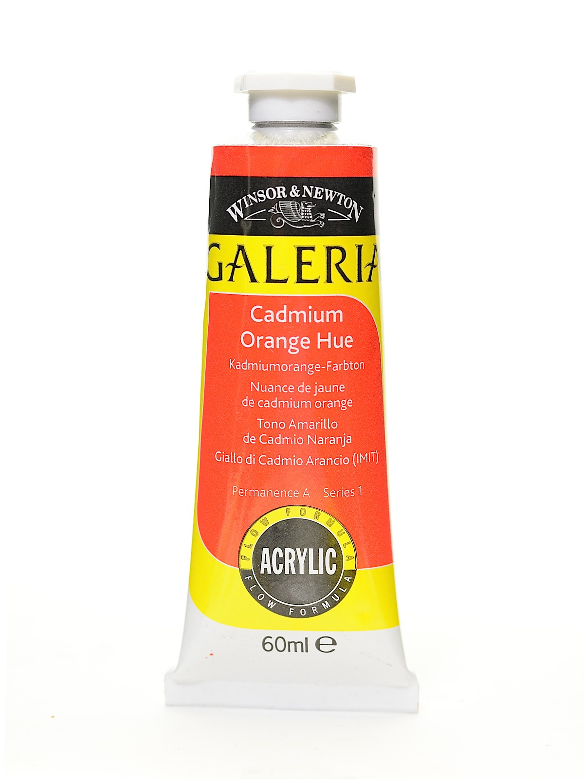 Galeria Flow Formula Acrylic Colours cadmium orange hue 60 ml 90