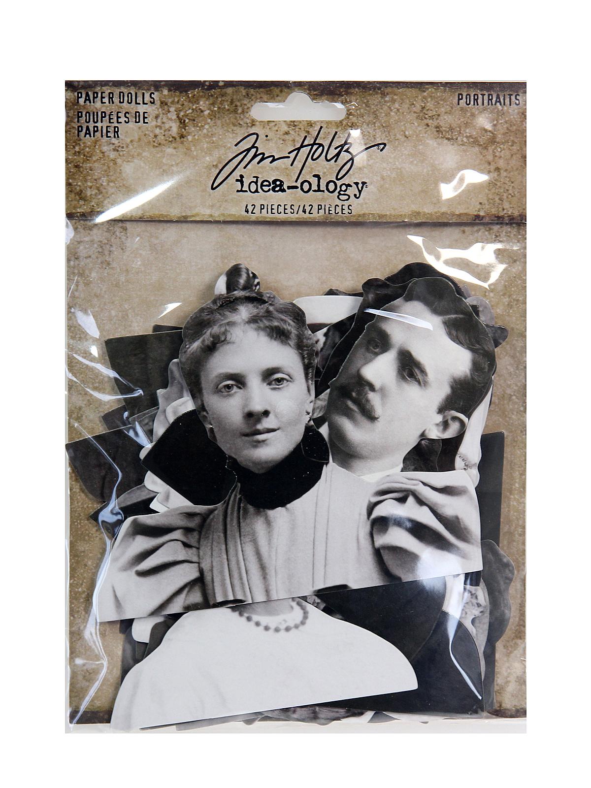 Idea-ology Paperie paper dolls portraits 42 pieces