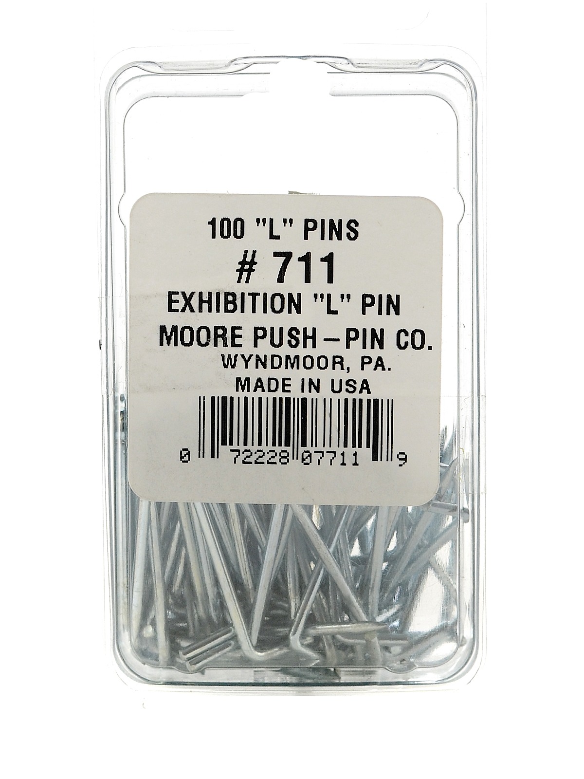 Exhibition L Pins Box Of 100