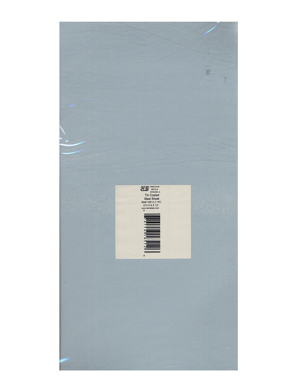Sheet Metal .013 6 in. x 12 in. tin