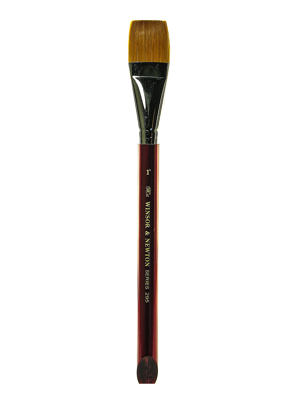 Series 295 Golden Nylon & Natural Hair Flat Brushes 1 in.