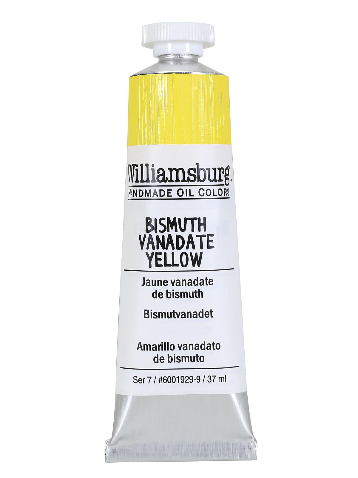 Handmade Oil Colors bismuth vanadate yellow 37 ml