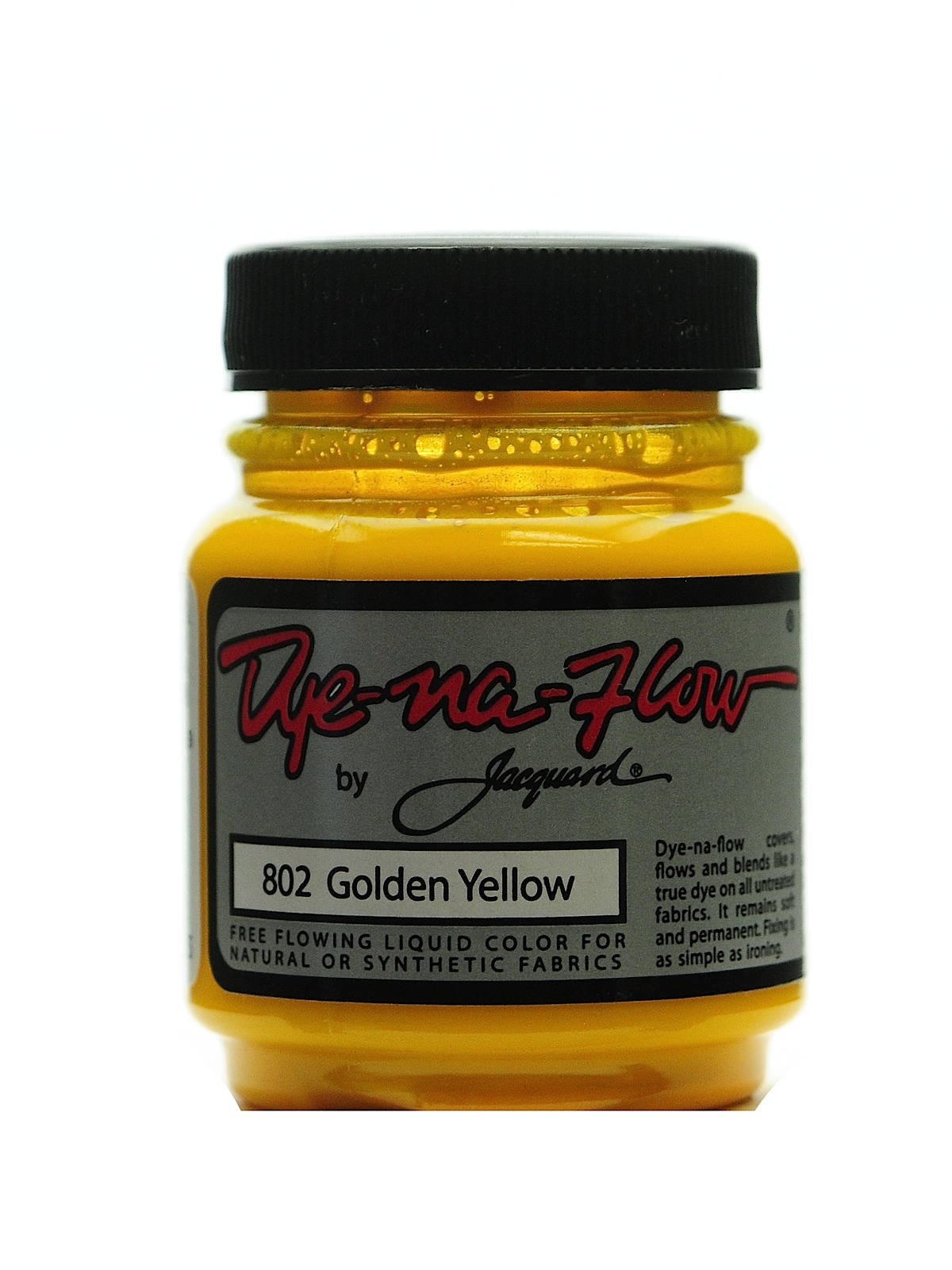 Dye-Na-Flow Fabric Colors golden yellow 2 1 4 oz. 802