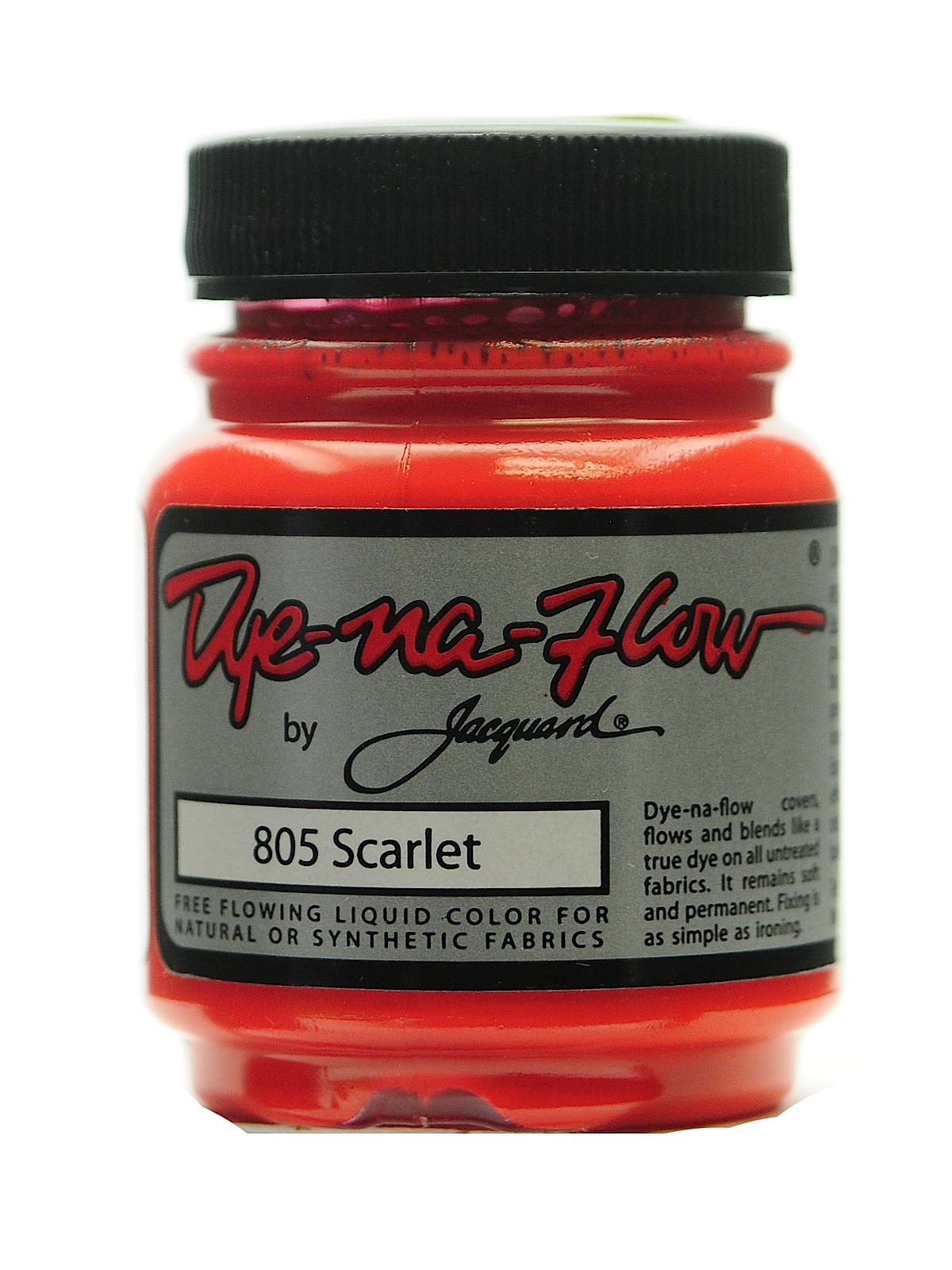 Dye-Na-Flow Fabric Colors scarlet 2 1 4 oz. 805