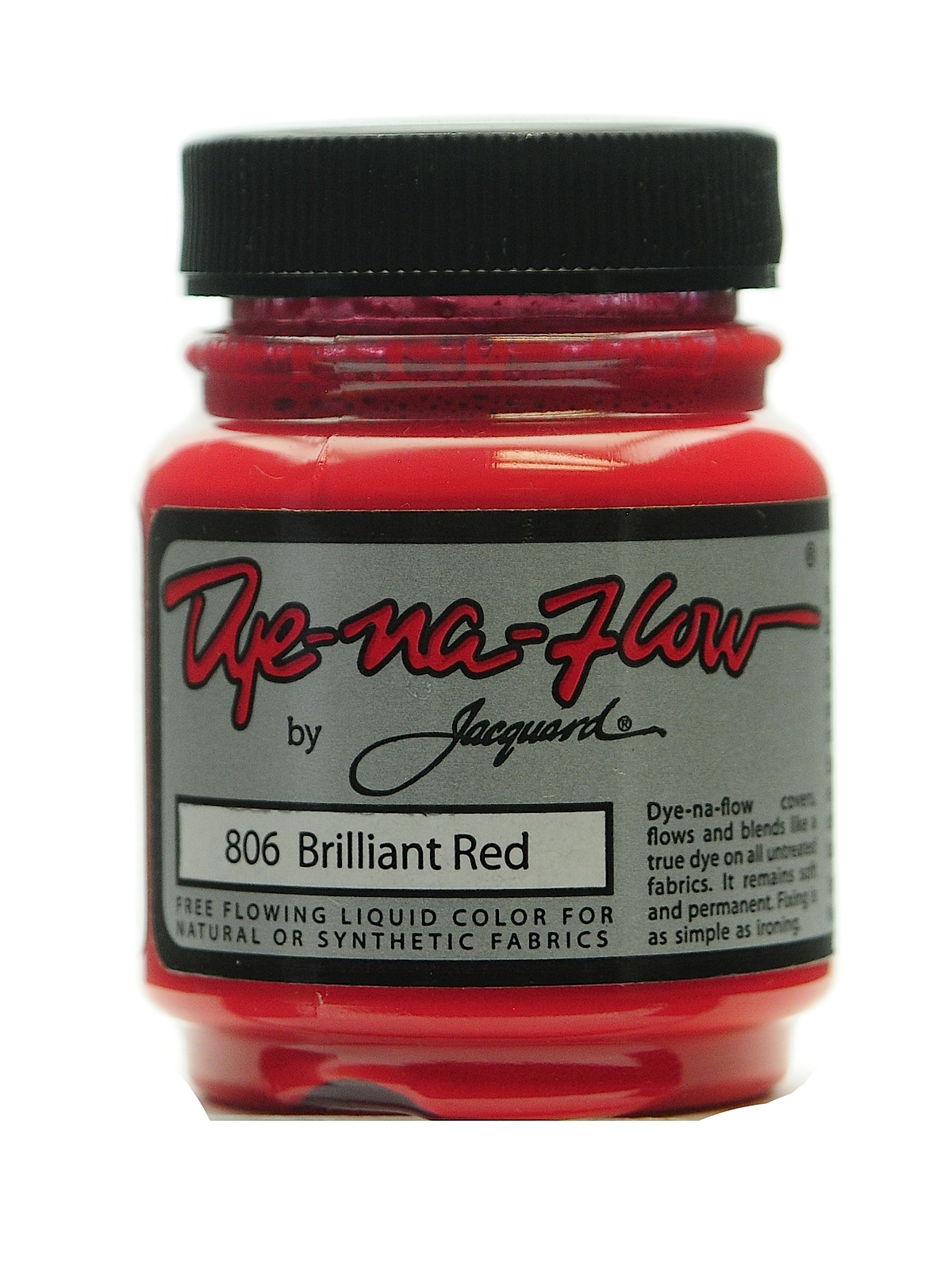 Dye-Na-Flow Fabric Colors brilliant red 2 1 4 oz. 806