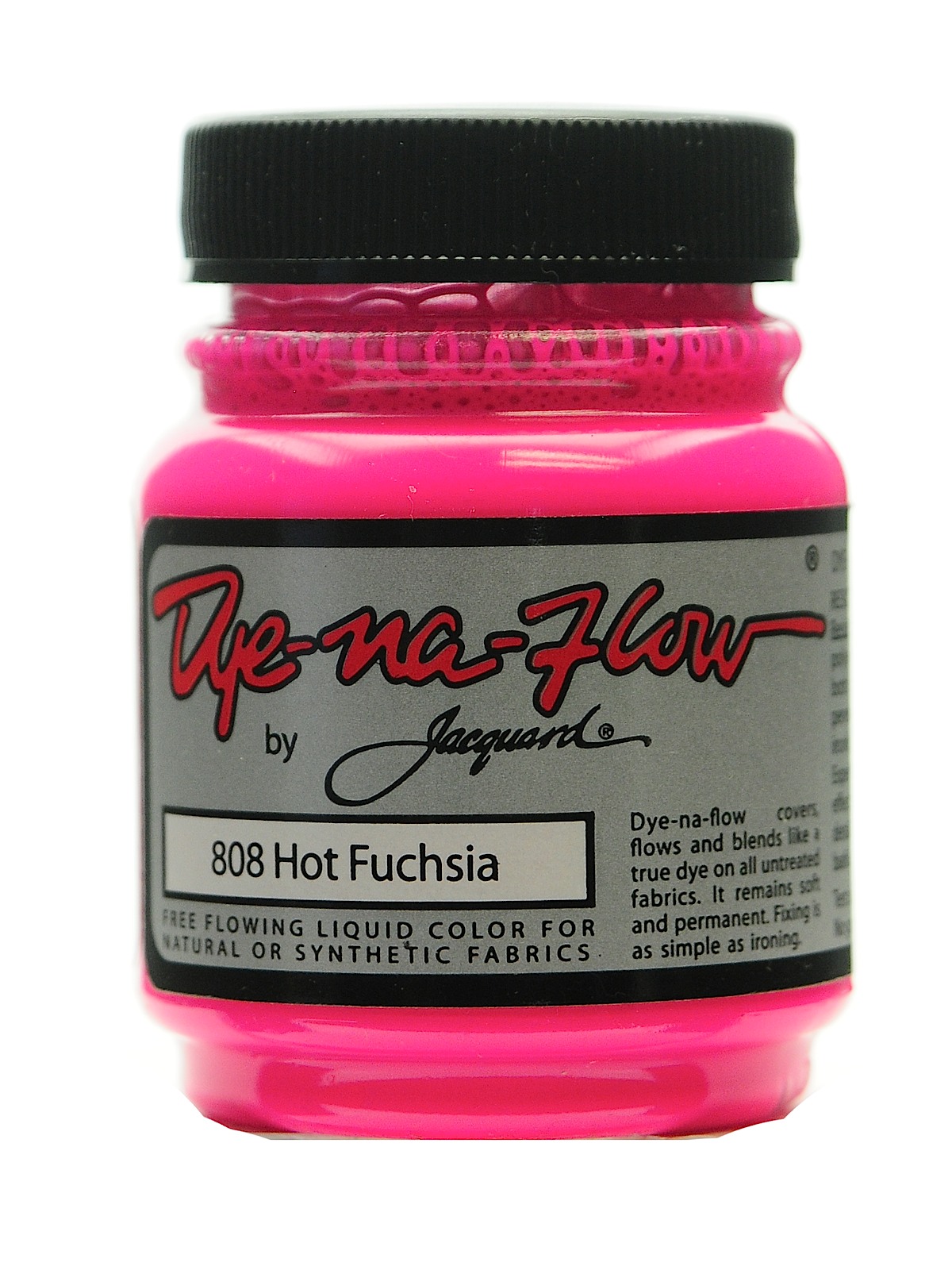 Dye-Na-Flow Fabric Colors hot fuchsia 2 1 4 oz. 808