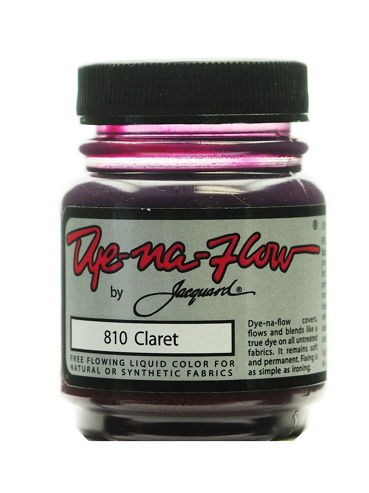 Dye-Na-Flow Fabric Colors claret 2 1 4 oz. 810