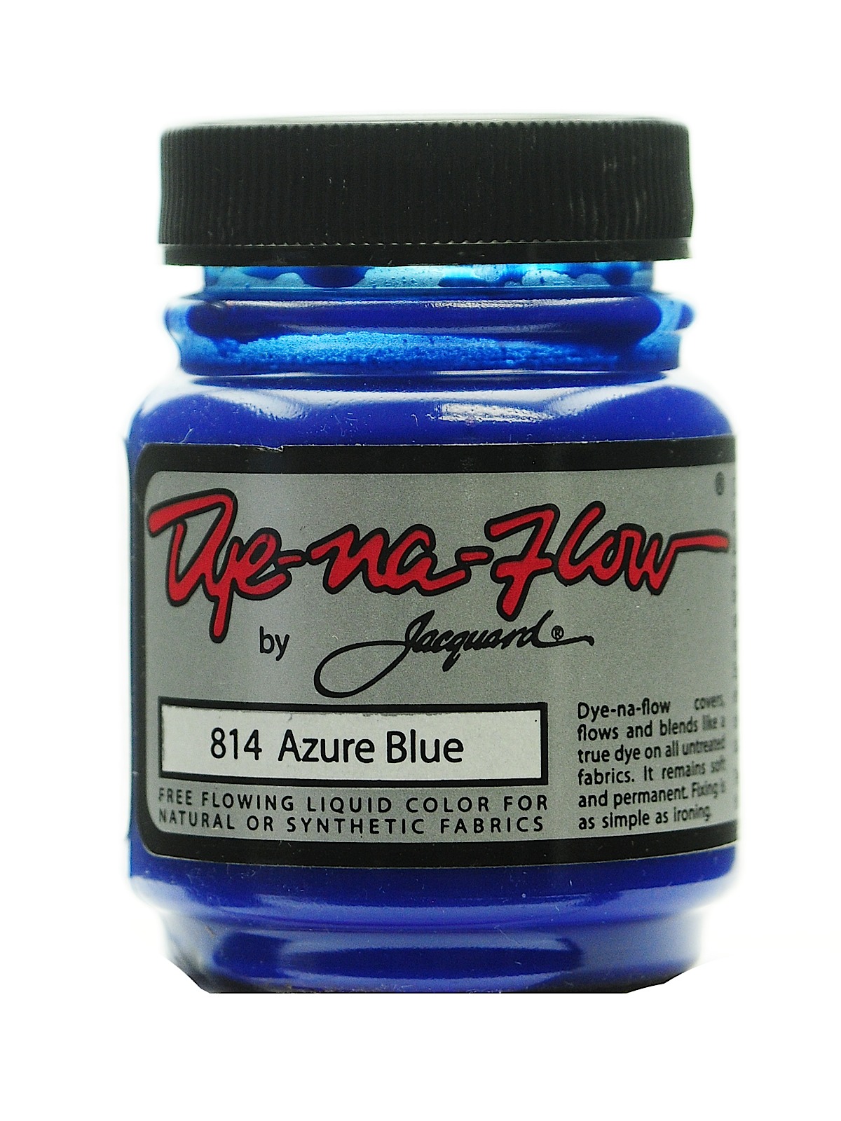 Dye-Na-Flow Fabric Colors azure blue 2 1 4 oz. 814