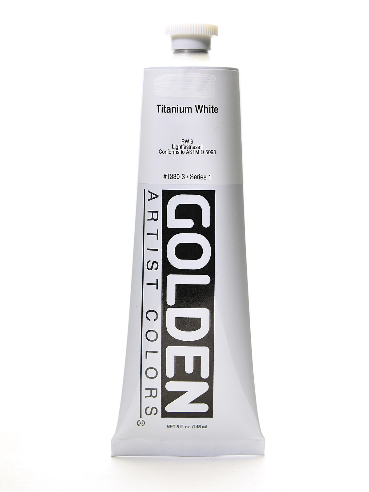 Heavy Body Acrylics titanium white 5 oz.