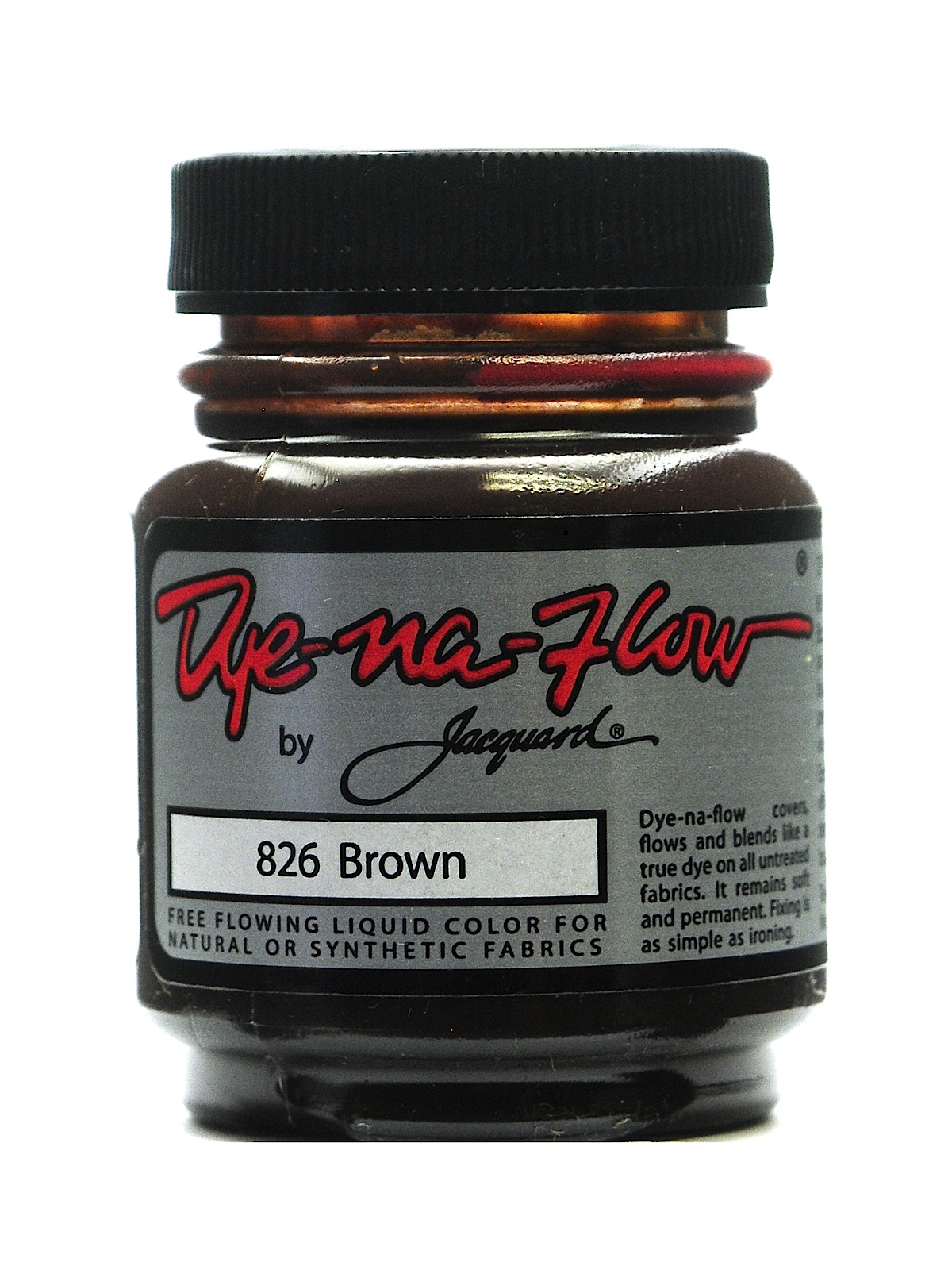 Dye-Na-Flow Fabric Colors brown 2 1 4 oz. 826