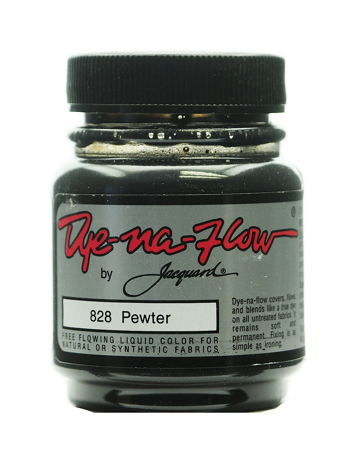 Dye-Na-Flow Fabric Colors pewter 2 1 4 oz. 828