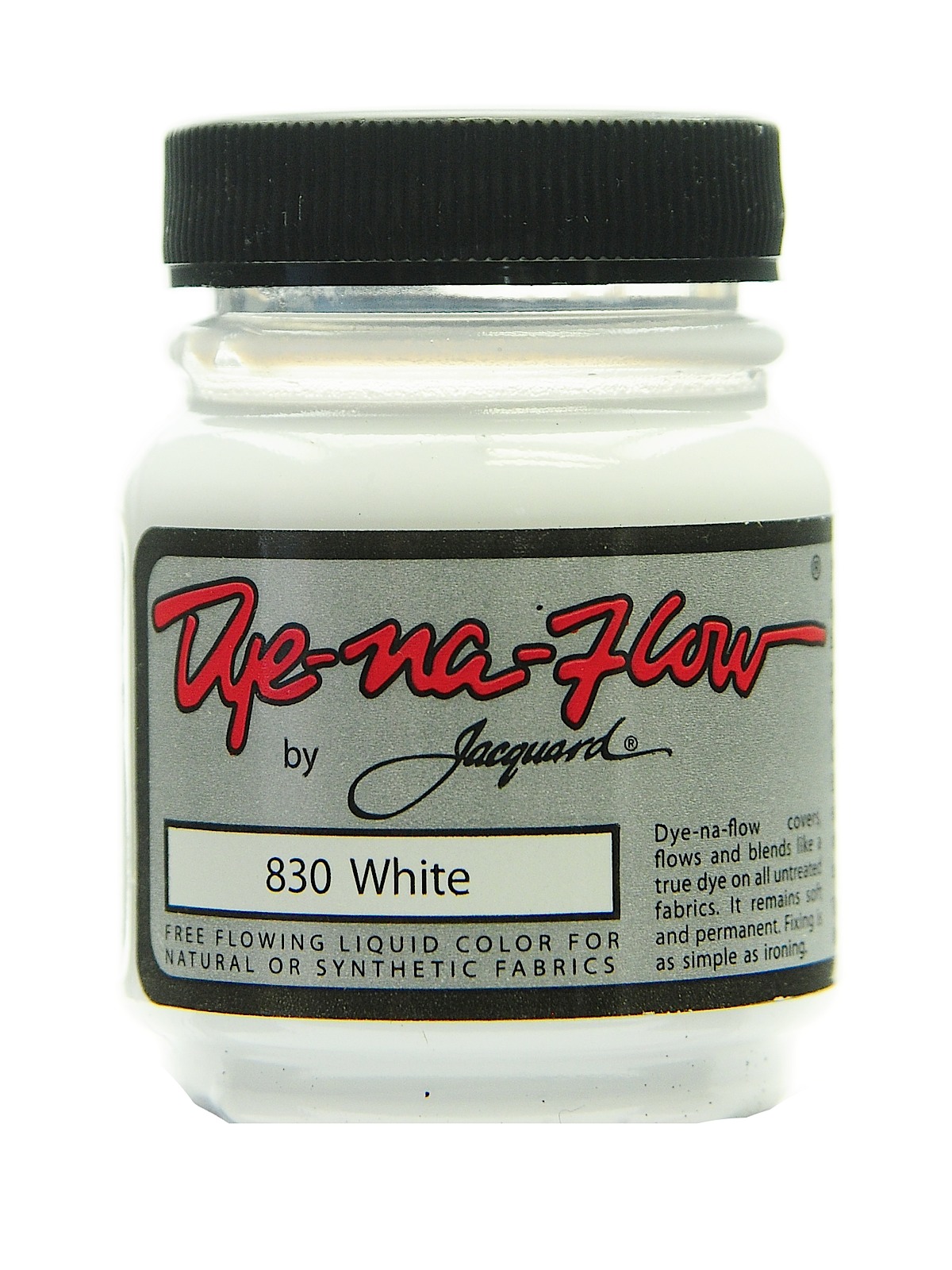 Dye-Na-Flow Fabric Colors white 2 1 4 oz. 830