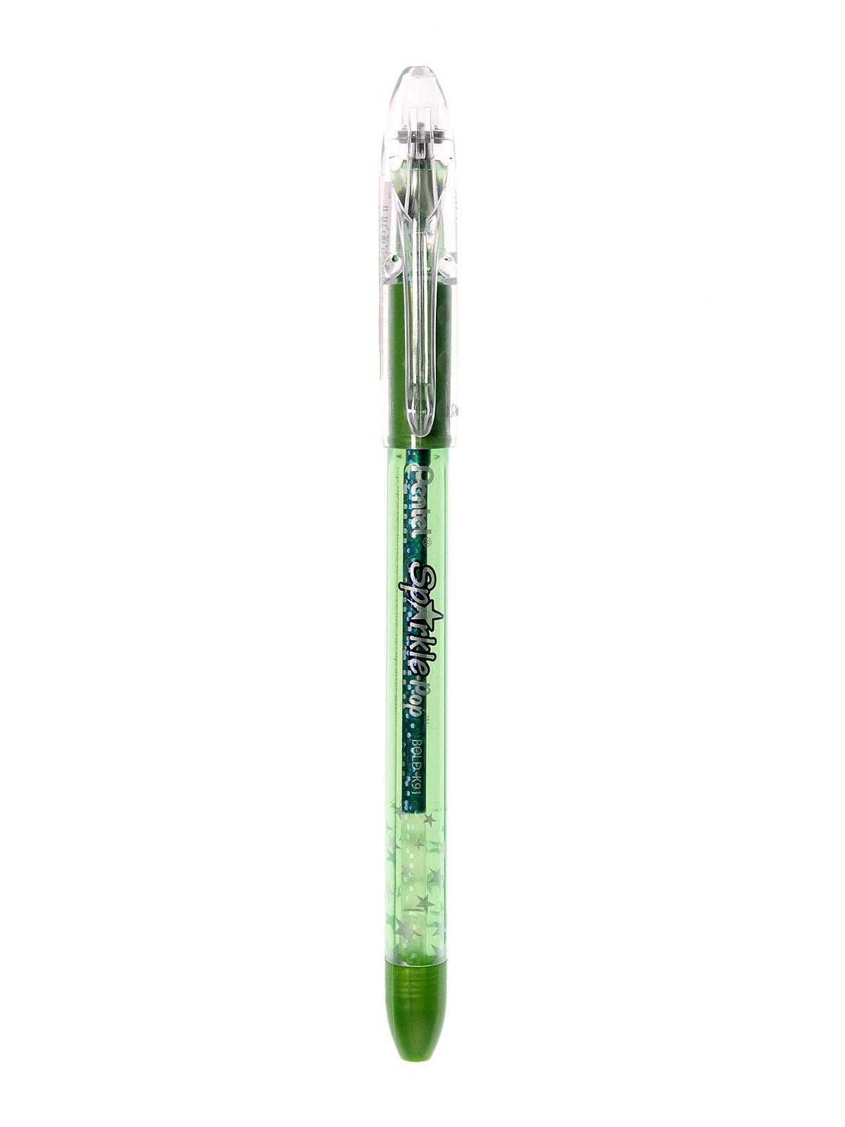 Sparkle Pop Metallic Gel Pens green blue 0.8 mm