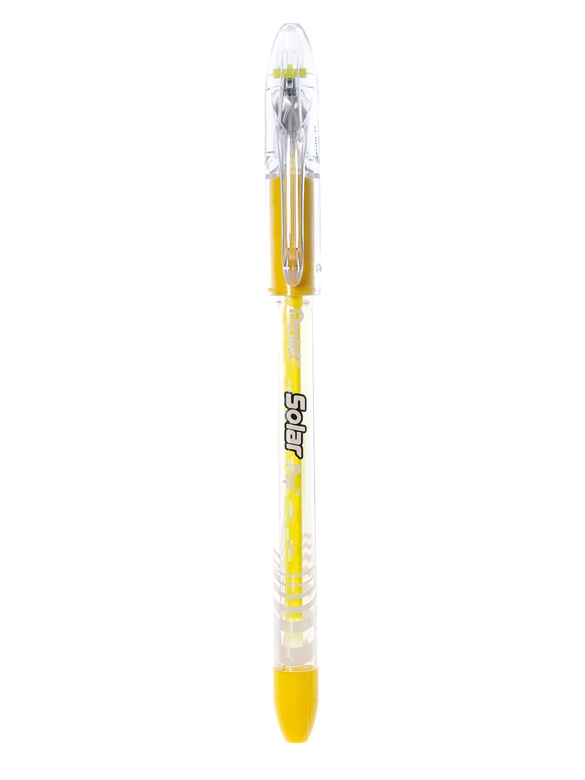 Solar Pop Neon Gel Pens yellow 0.6 mm
