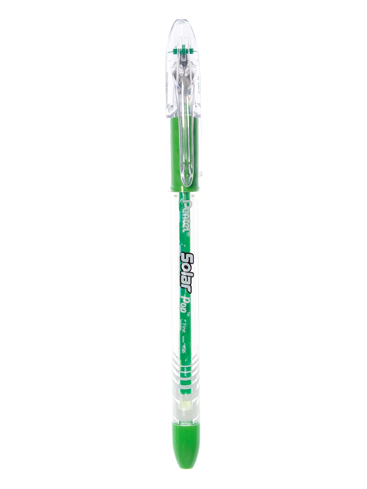 Solar Pop Neon Gel Pens lime green 0.6 mm