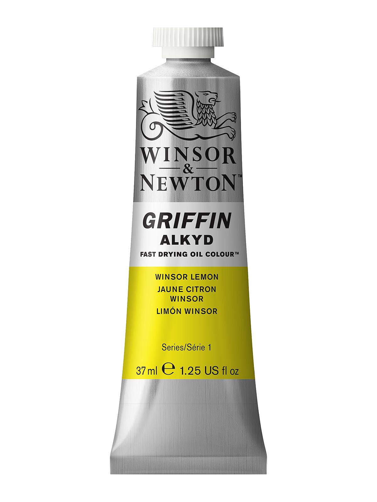 Griffin Alkyd Oil Colours Winsor lemon 37 ml 722