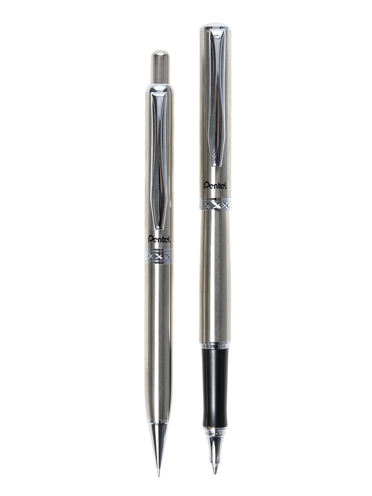 Libretto EnerGel Liquid Pens pen & pencil set black 0.7 mm pen, 0.5 mm pencil