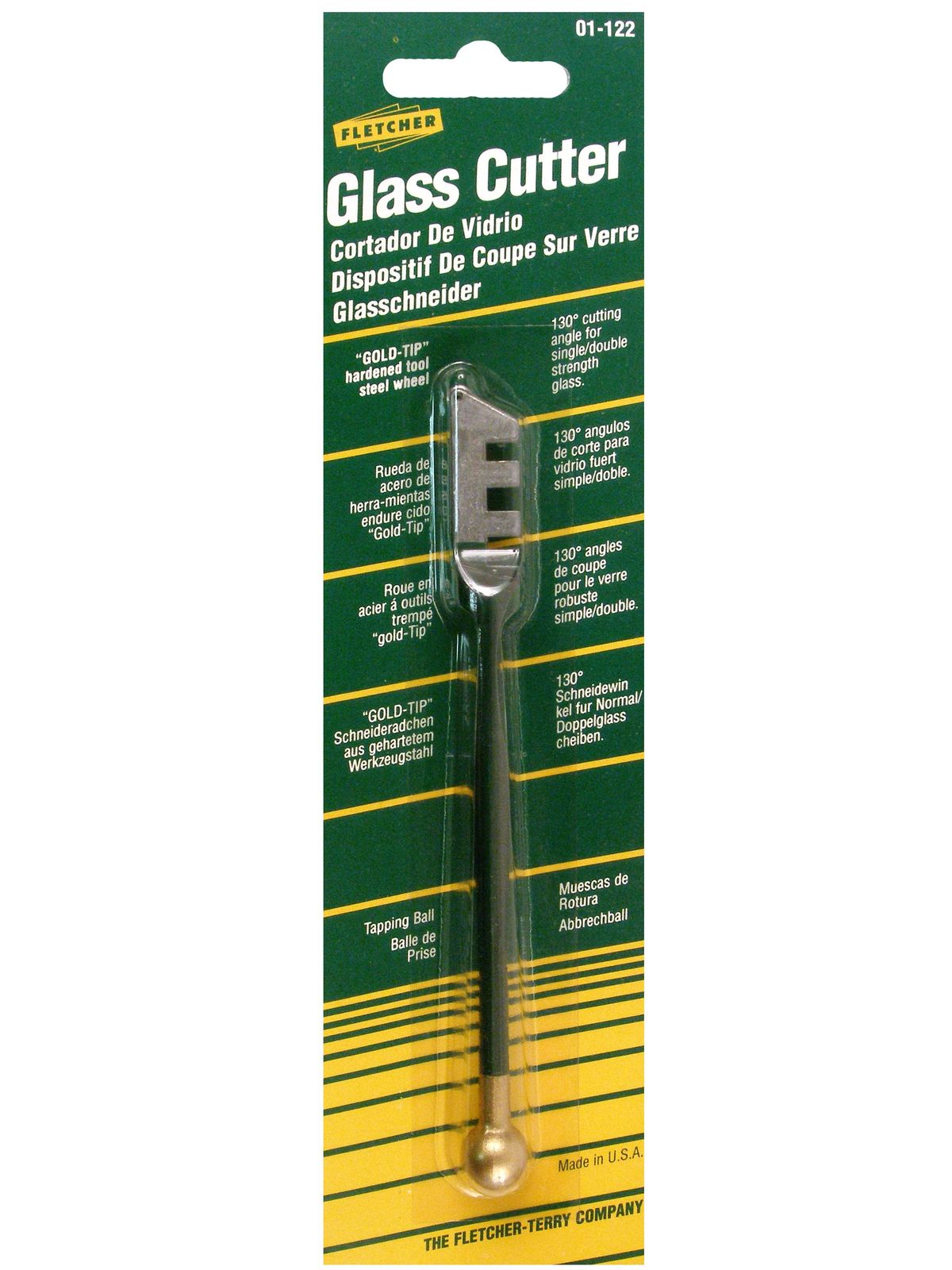 Gold Tip Glass Cutter glass cutting tool