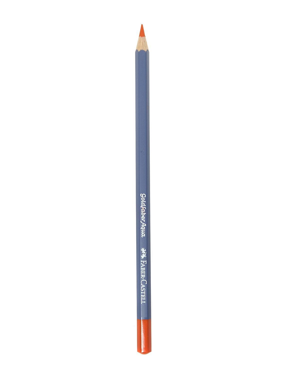 Goldfaber Aqua Watercolor Pencils Dark Cadmium Orange 115