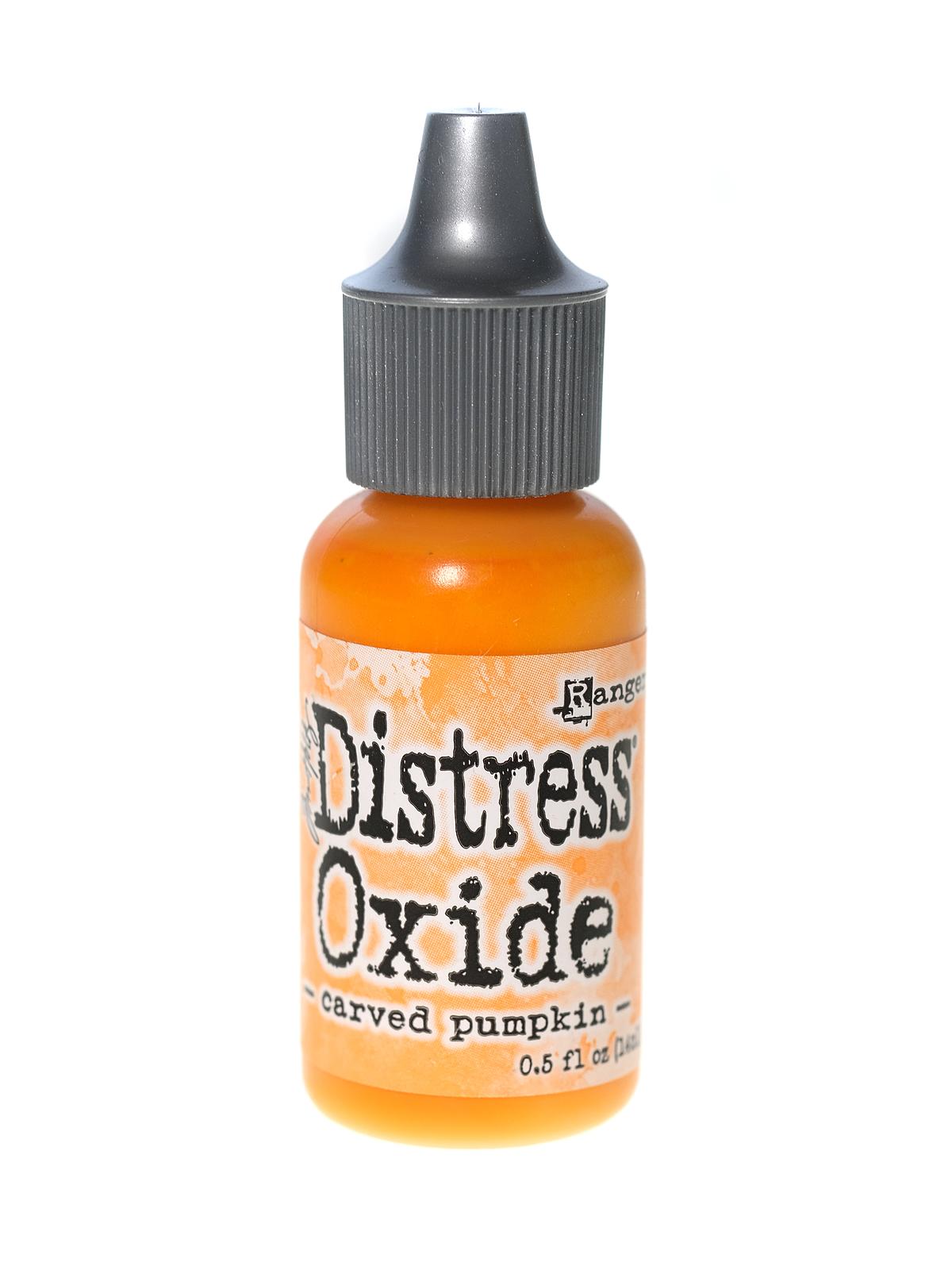 Tim Holtz Distress Oxides carved pumpkin 0.5 oz. reinker bottle