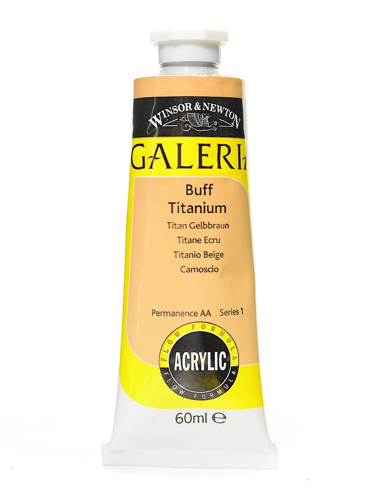 Galeria Flow Formula Acrylic Colours buff titanium 60 ml 60