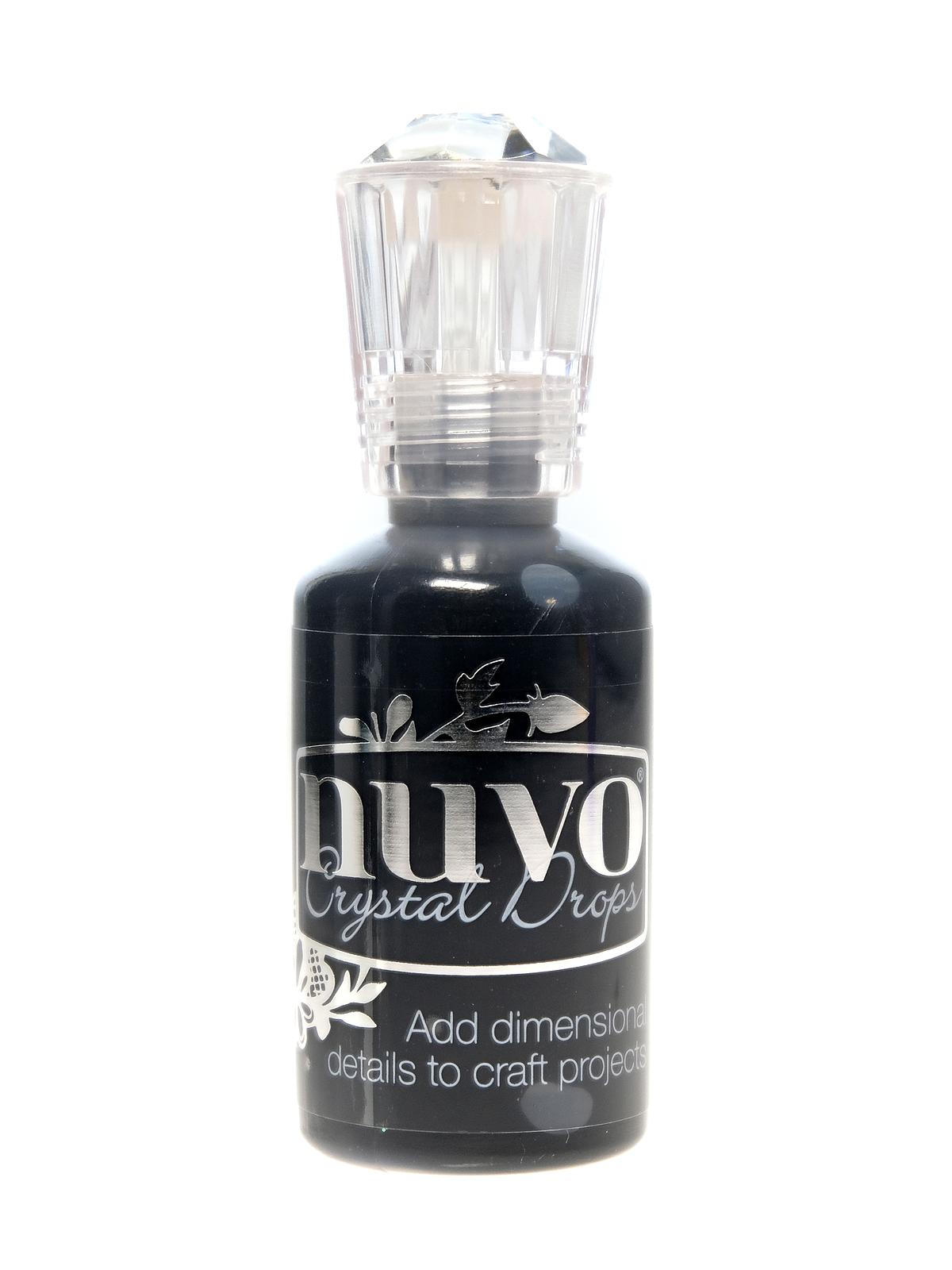 Nuvo Crystal Drops ebony 1 oz. bottle