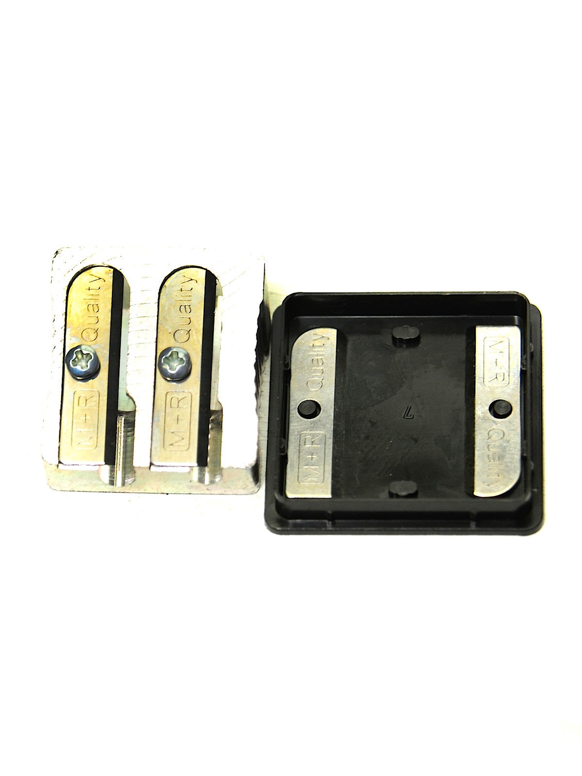 Aluminum Pencil Sharpeners double