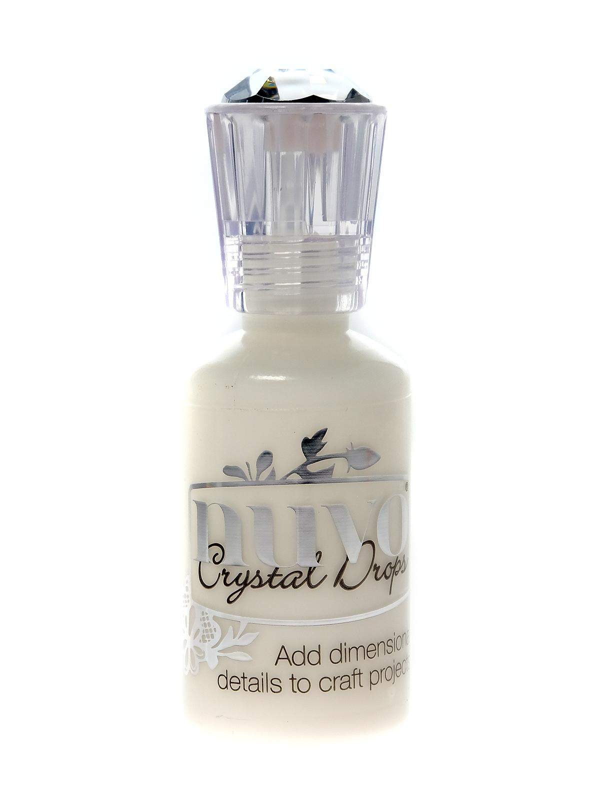 Nuvo Crystal Drops white 1 oz. bottle