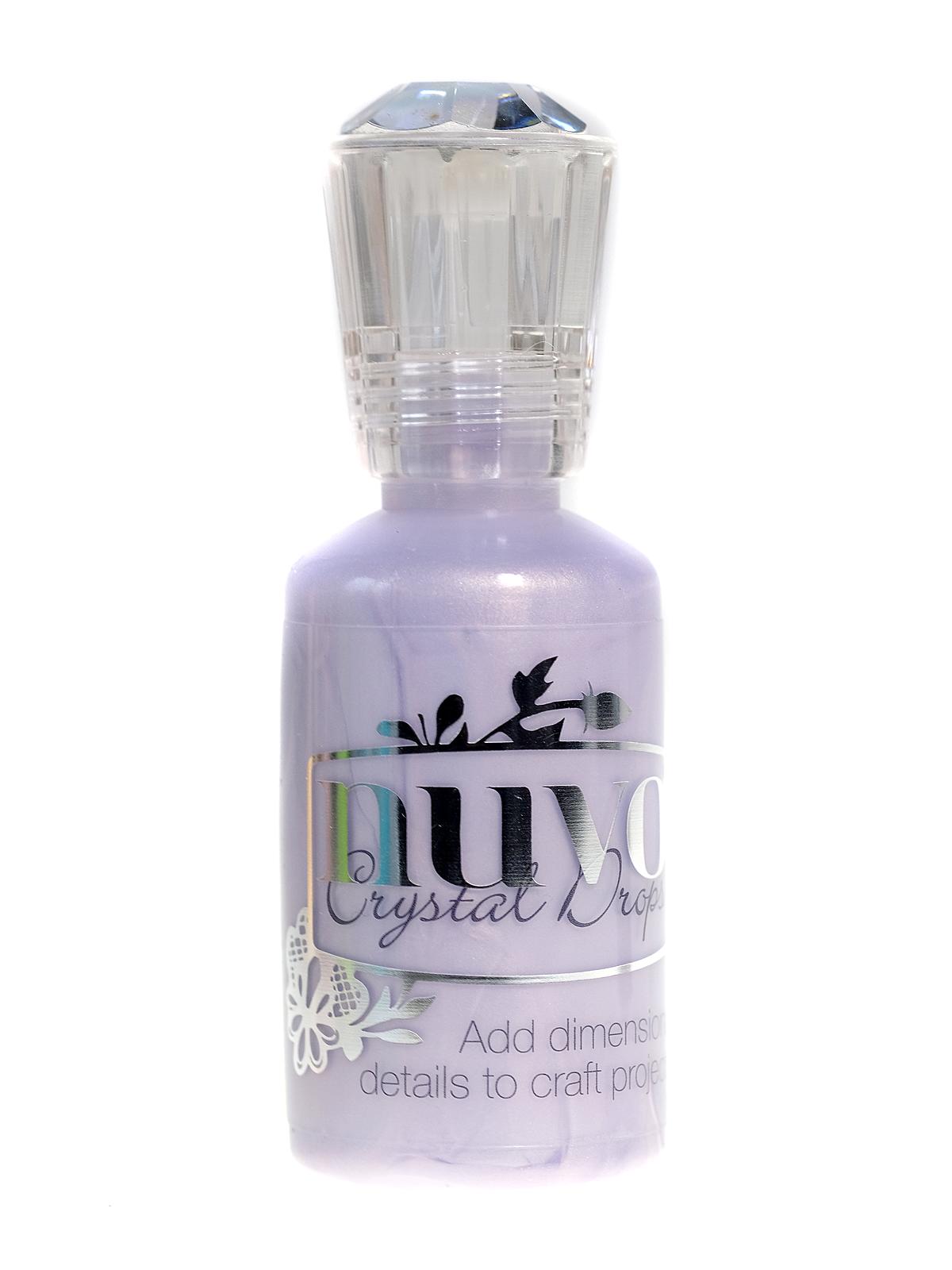 Nuvo Crystal Drops wisteria purple 1 oz. bottle