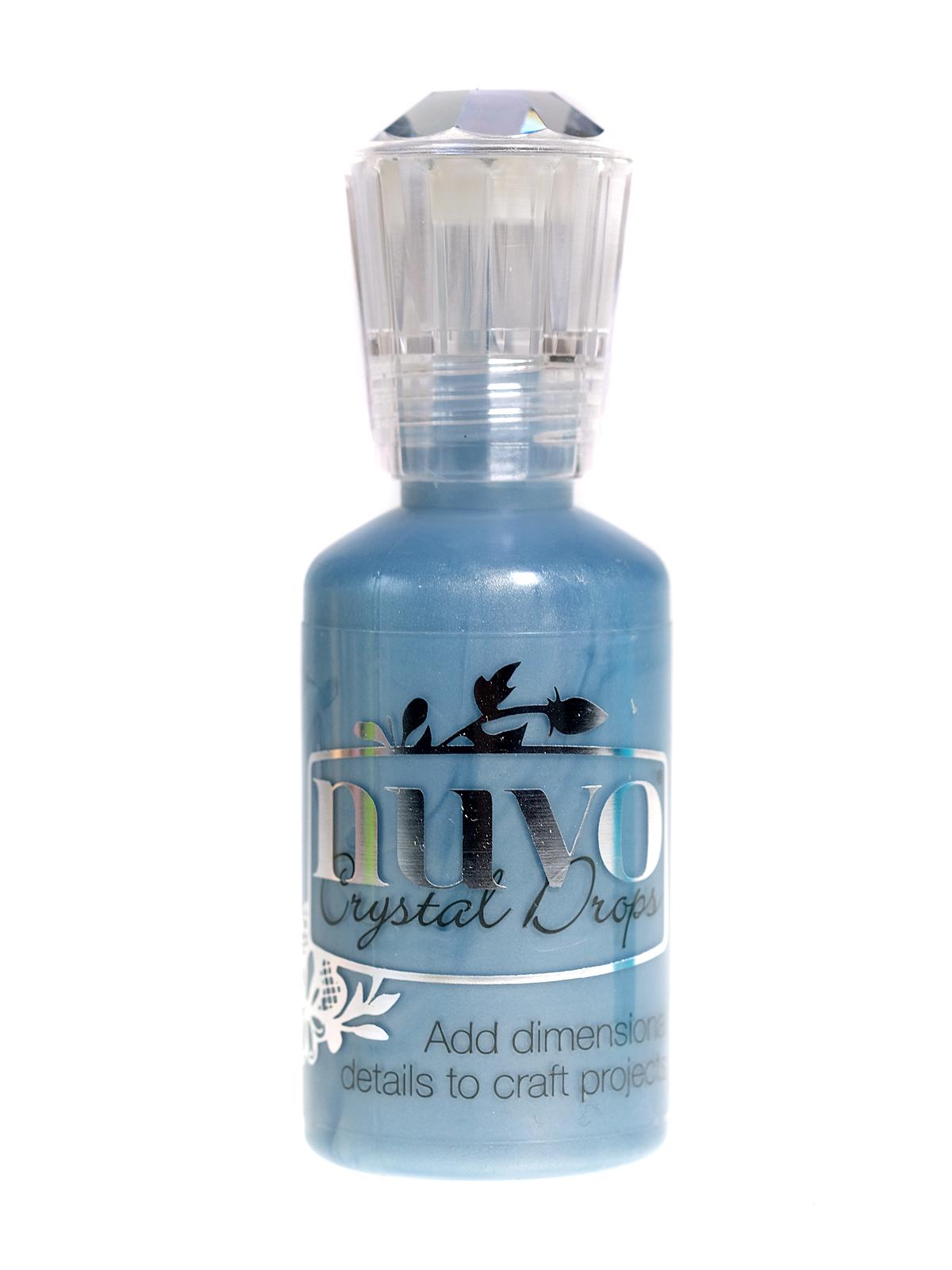 Nuvo Crystal Drops Wedgewood blue 1 oz. bottle