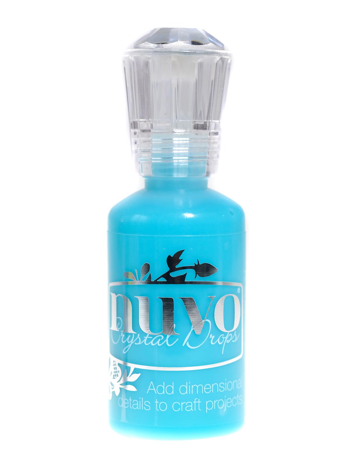Nuvo Crystal Drops Caribbean ocean 1 oz. bottle