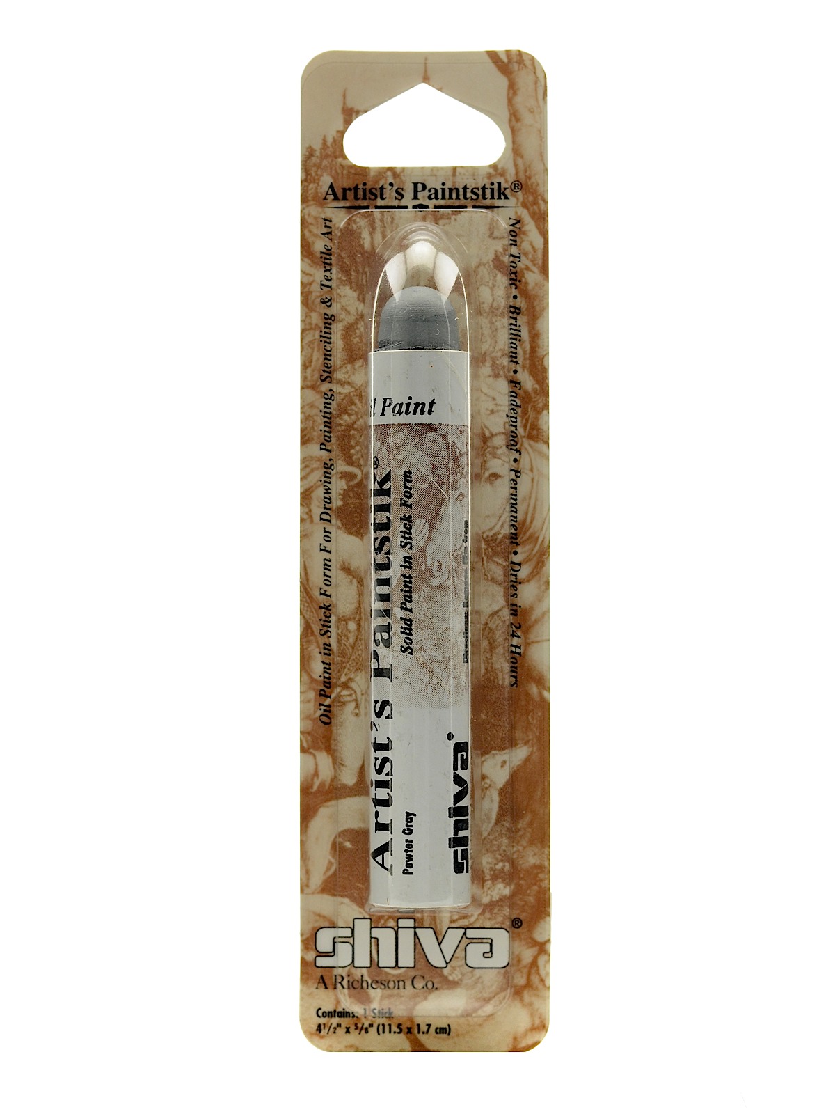 Artist's Paintstik Oil Colors Pewter Gray