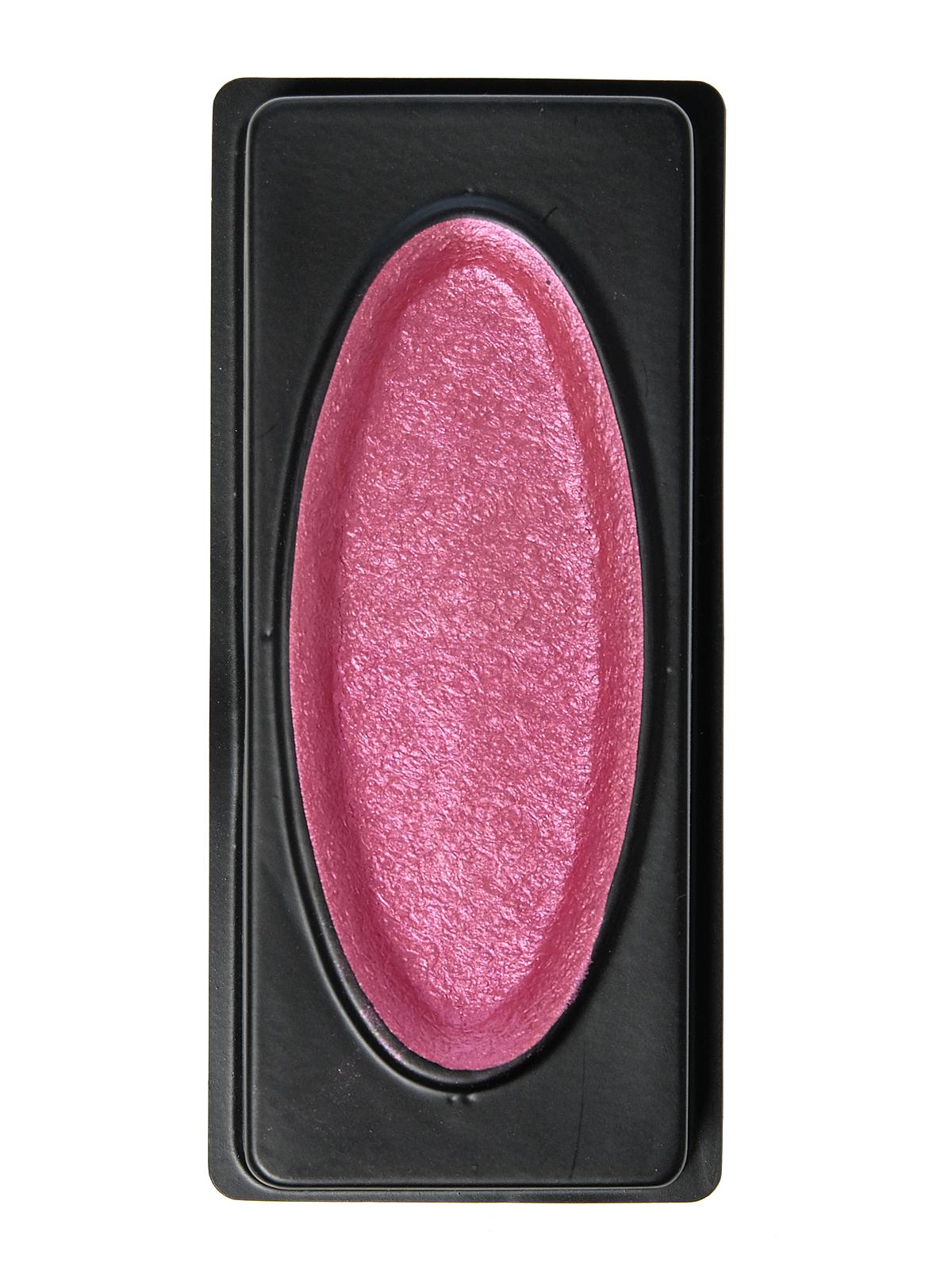 Semi-Moist Metallic Watercolor Pans 10 g pink each
