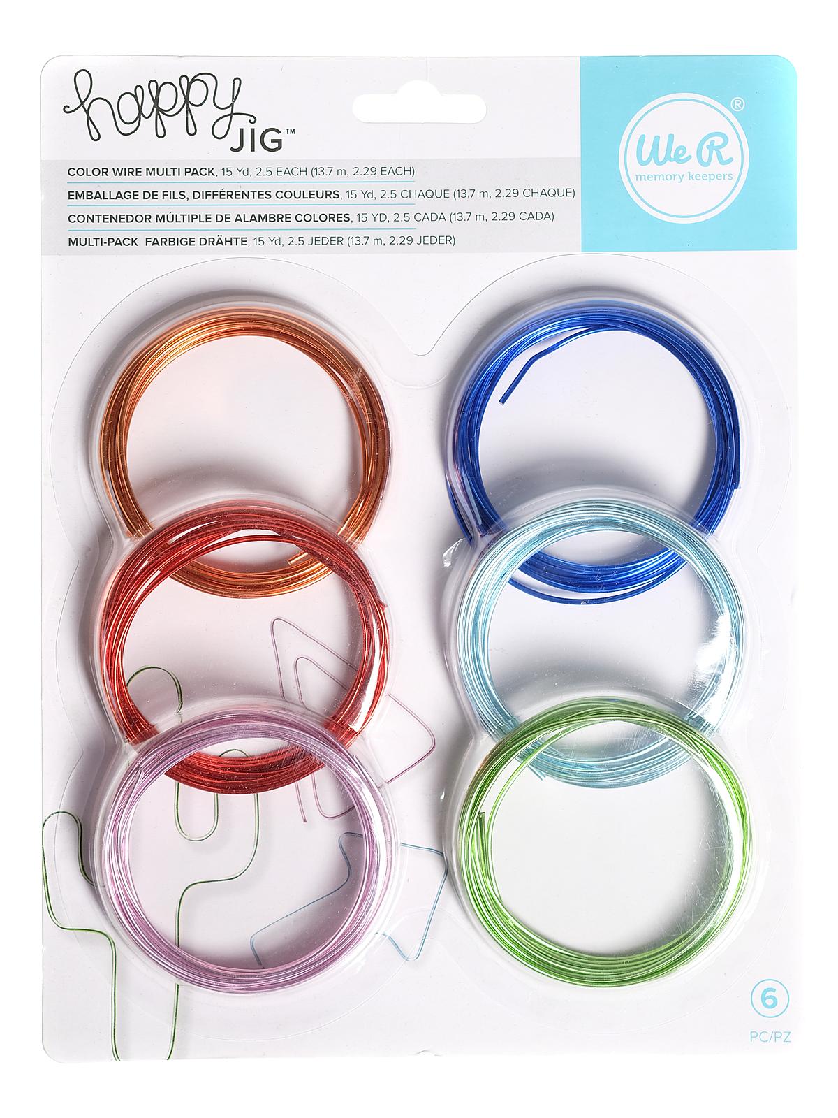 Happy Jig colored wire pack of 6