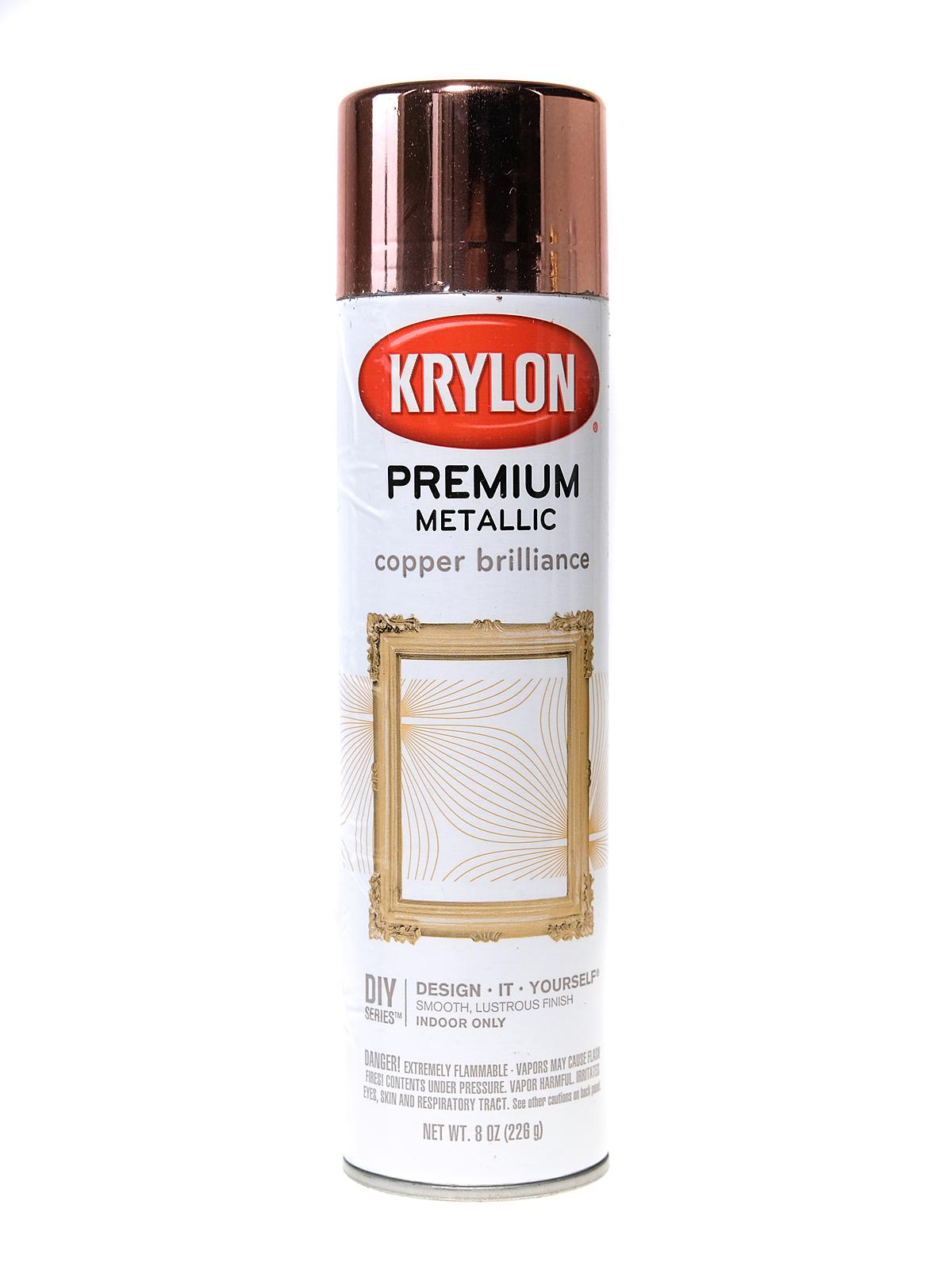 Premium Metallic Spray Paint Copper Brilliance
