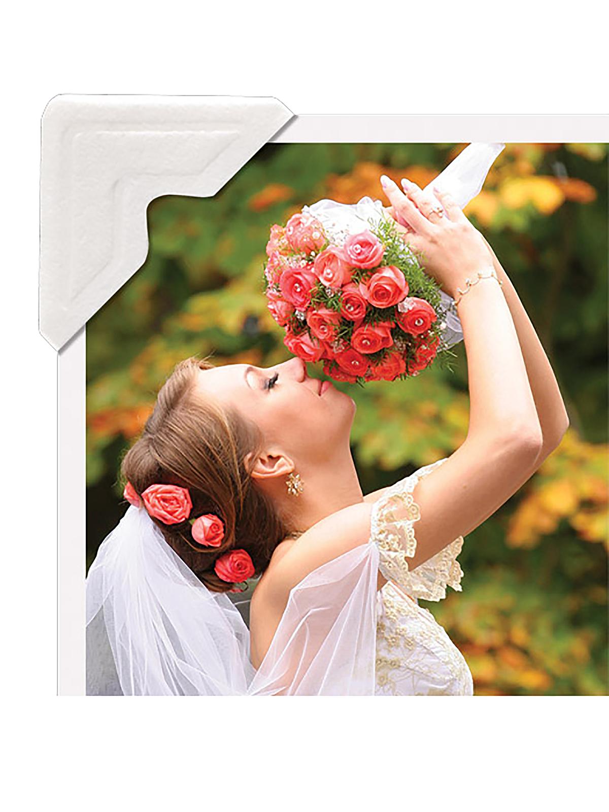 Infinity Paper Photo Corners old white pack of 252