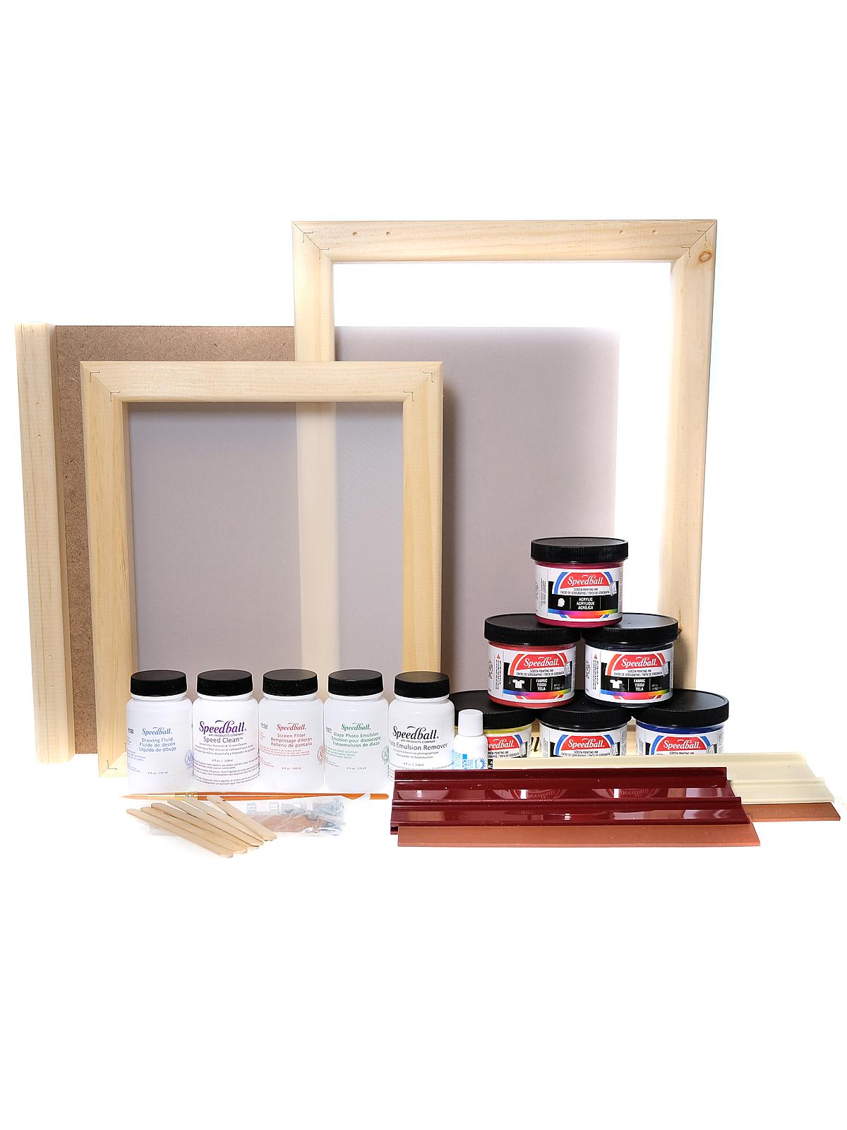 Intermediate Deluxe Screen Printing Kit each