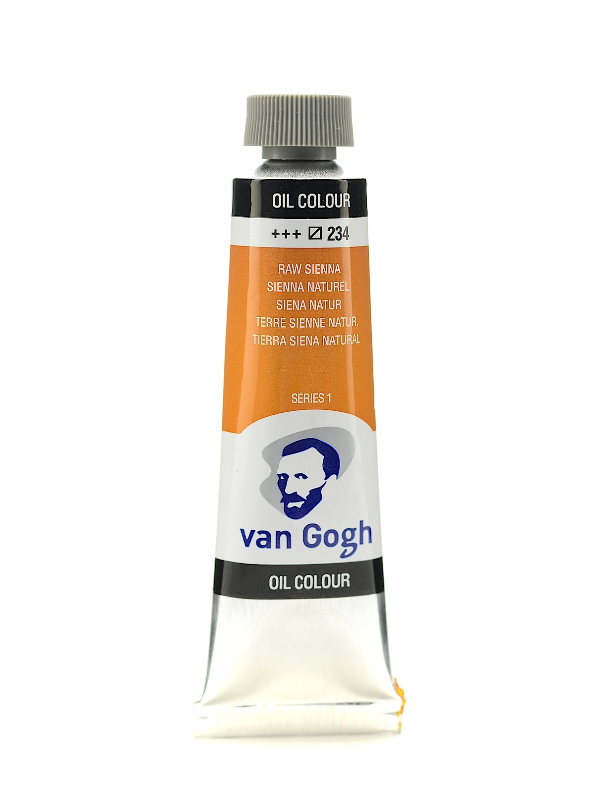 Oil Color raw sienna 40 ml (1.35 oz)