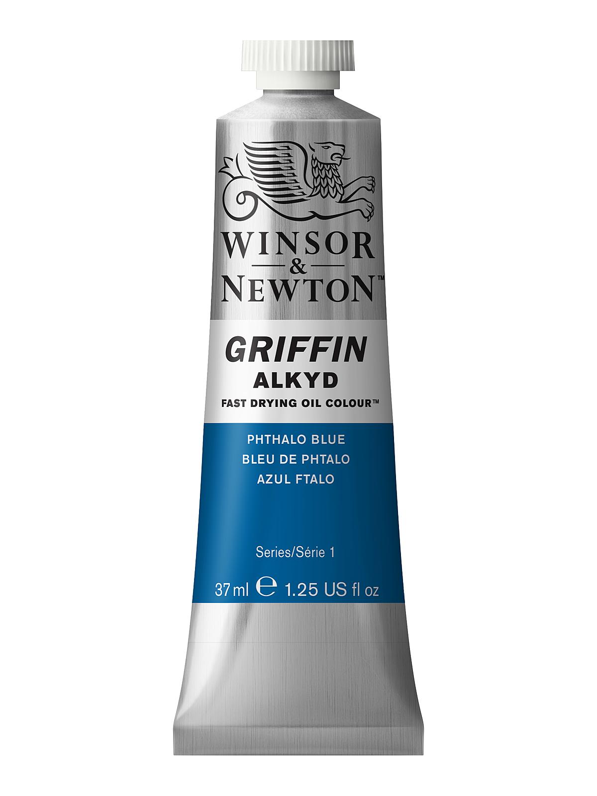 Griffin Alkyd Oil Colours phthalo blue 37 ml 514