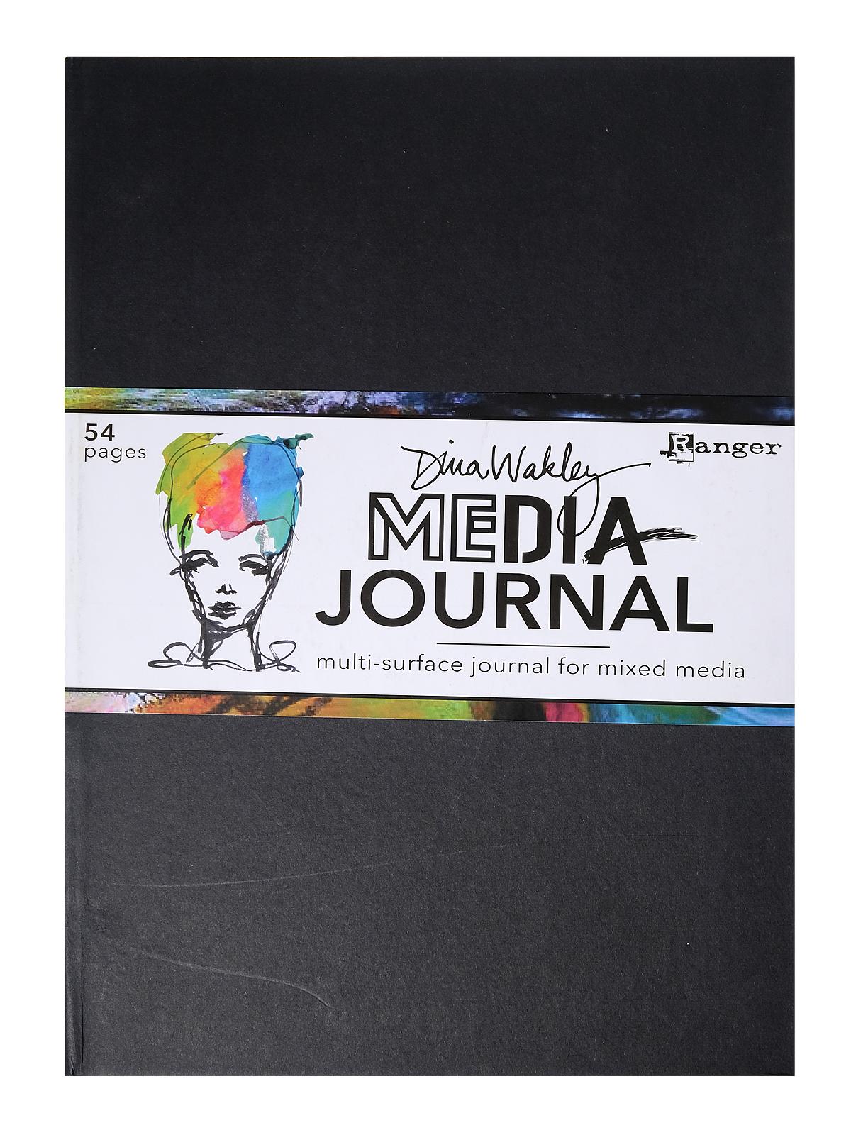 Dina Wakley Media Journal 10 in. x 14 1 4 in. 54 pages