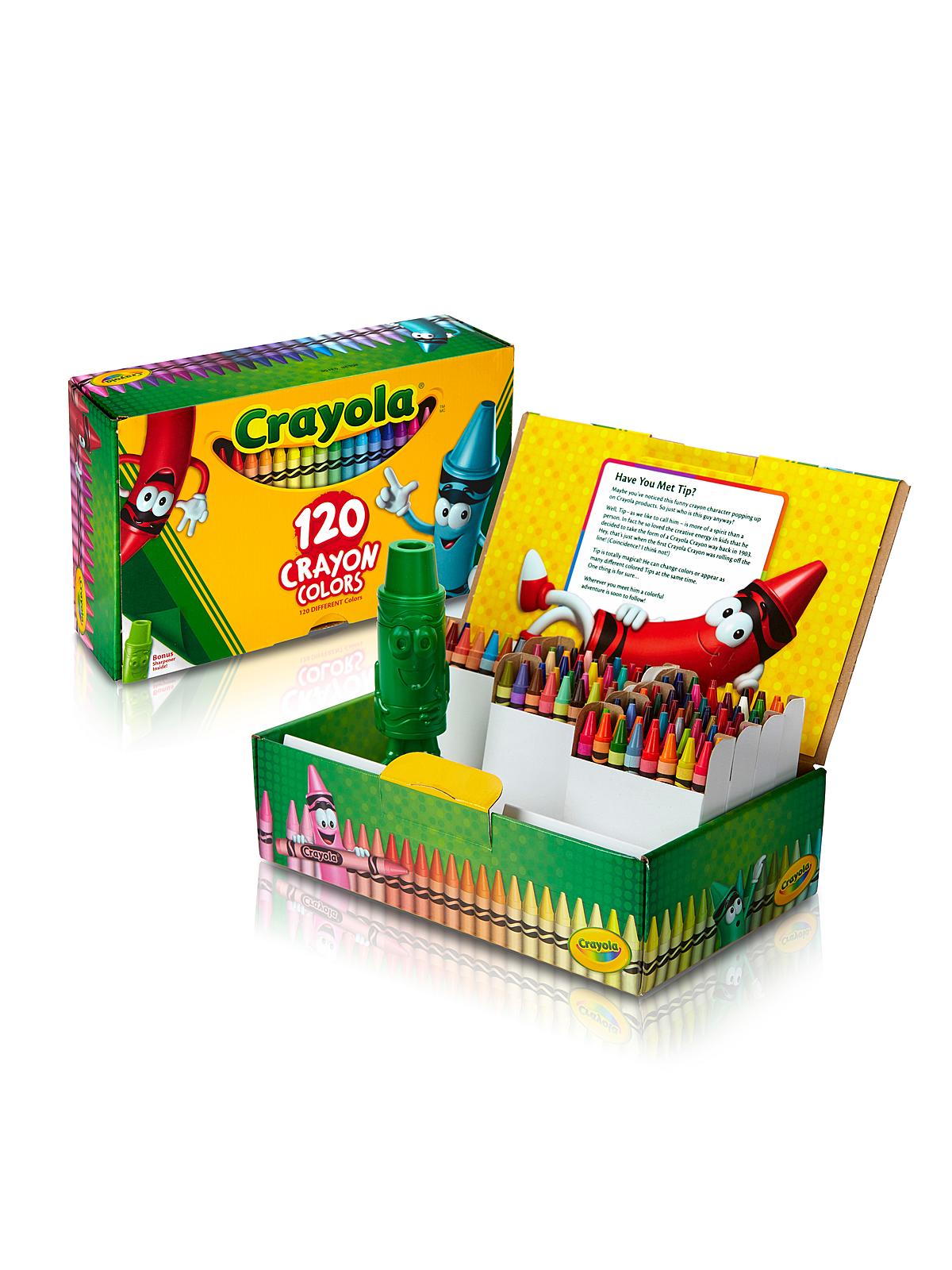 Crayons box of 120
